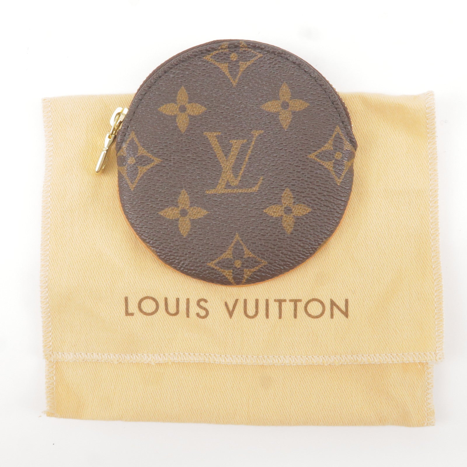 Louis Vuitton Louis Vuitton Porte Monnaies Cruer Gold Monogram