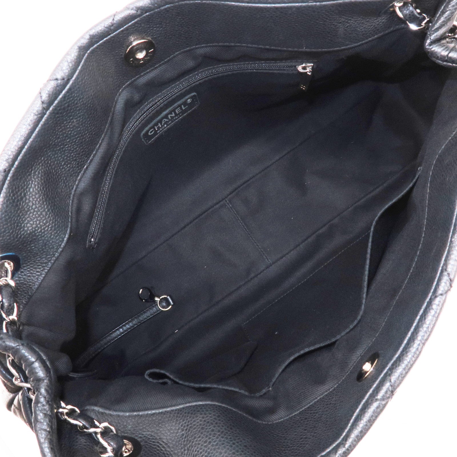 Chanel Matelasse Caviar Skin Chain Tote Bag