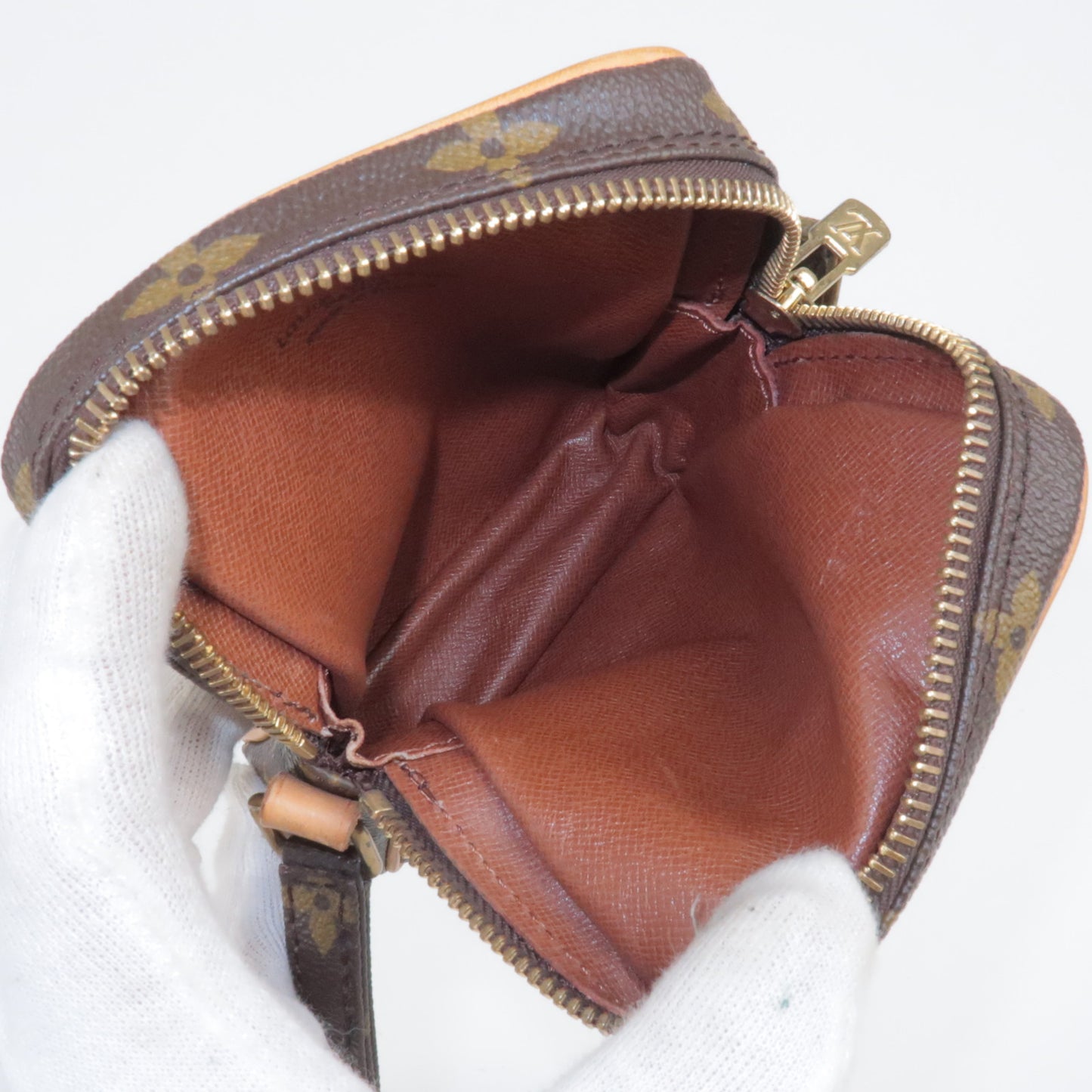 LOUIS VUITTON Mini Danube Shoulder Bag Monogram Leather BN France M45268  65JH467