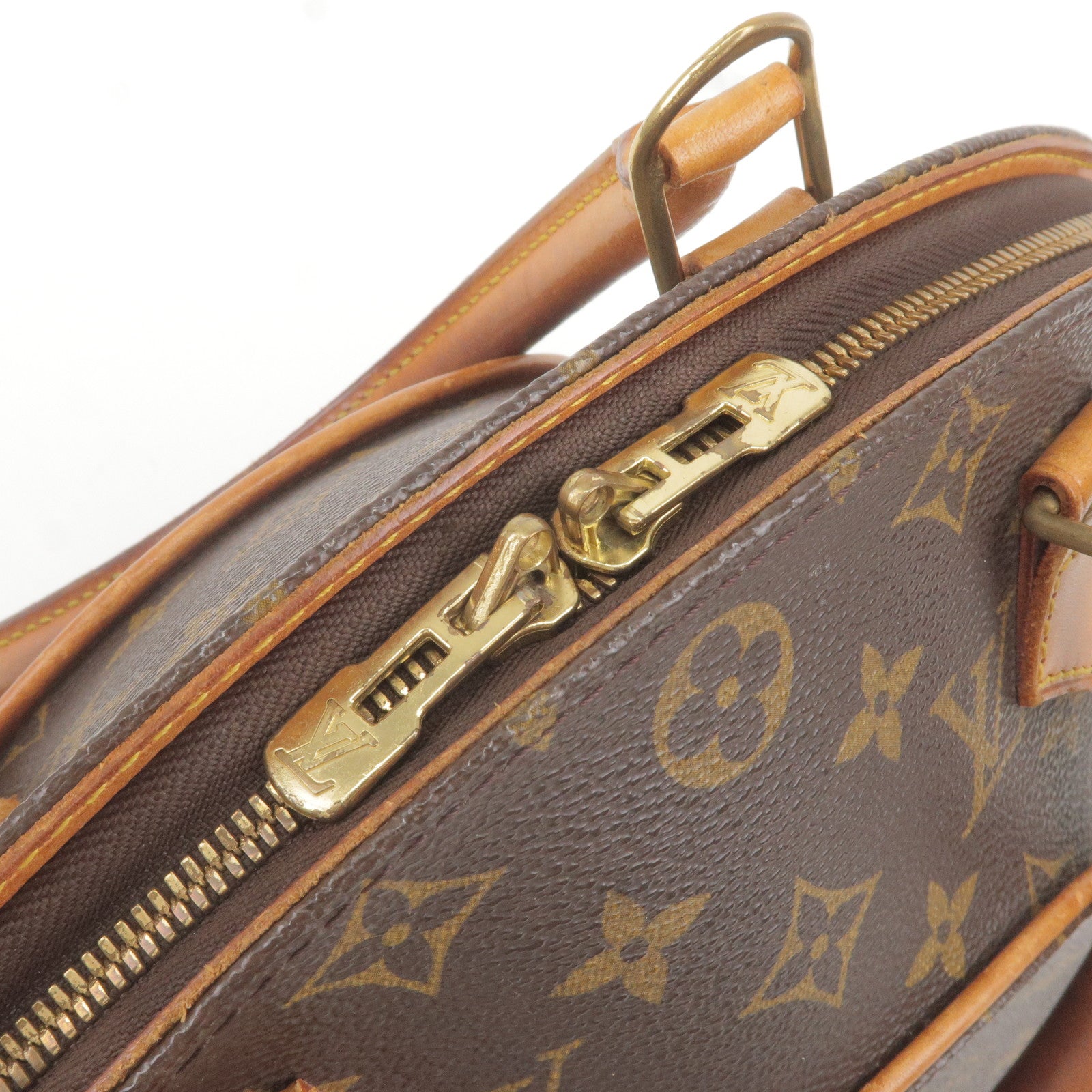 Pre-Owned Louis Vuitton Ellipse Monogram PM Brown Handbag 