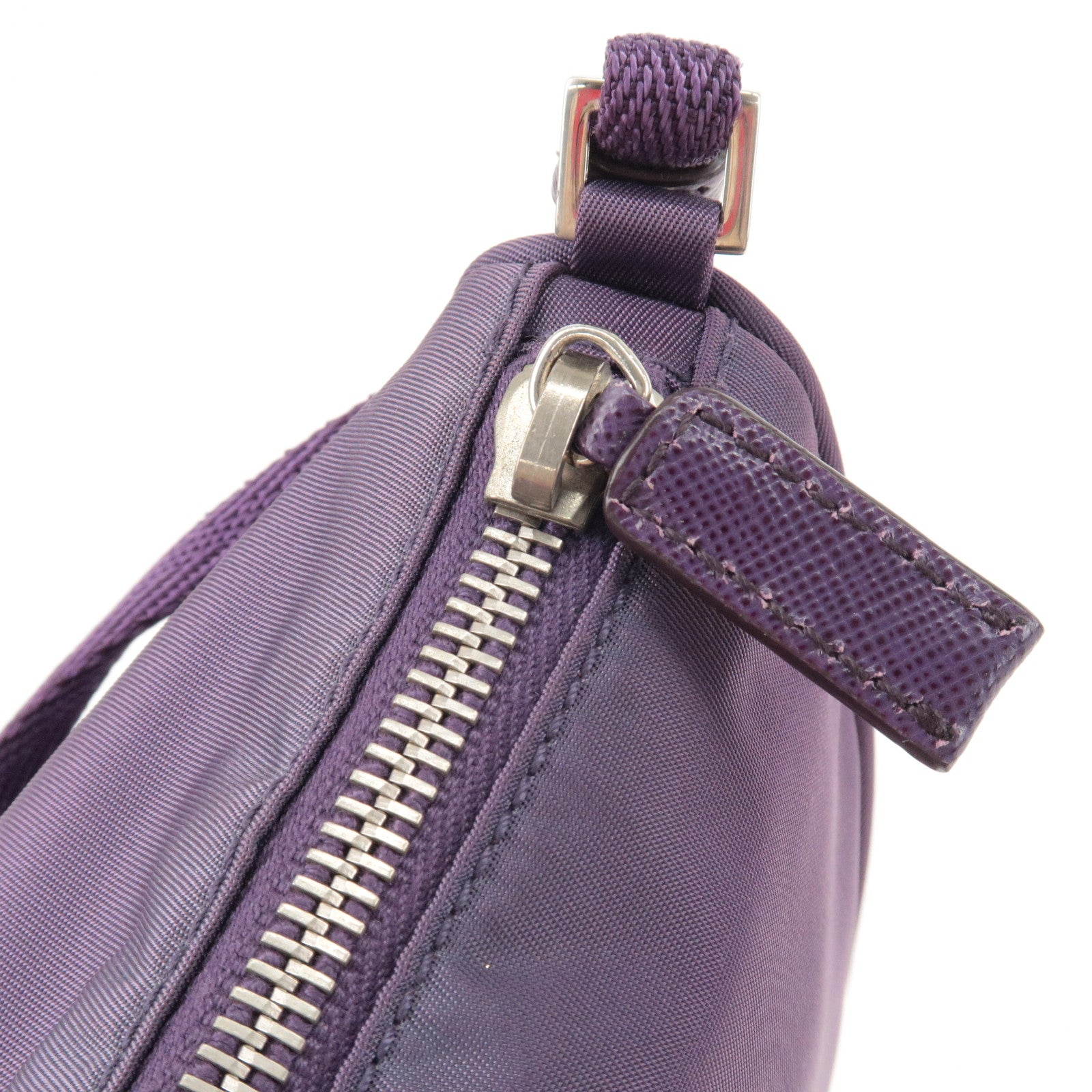 PRADA Hand Pouch Nylon Purple Auth ny251 ref.910987 - Joli Closet