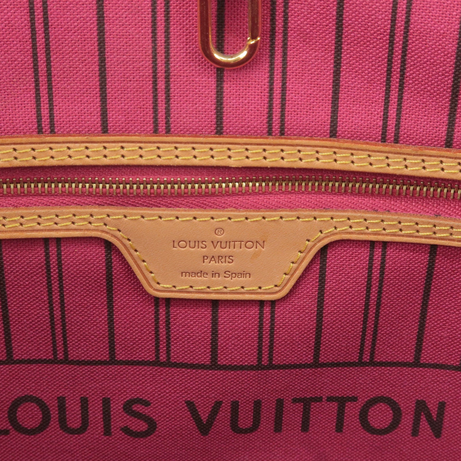 LOUIS VUITTON Tote Bag Monogram Neverfull MM Women's M41178 Pivoine Sh