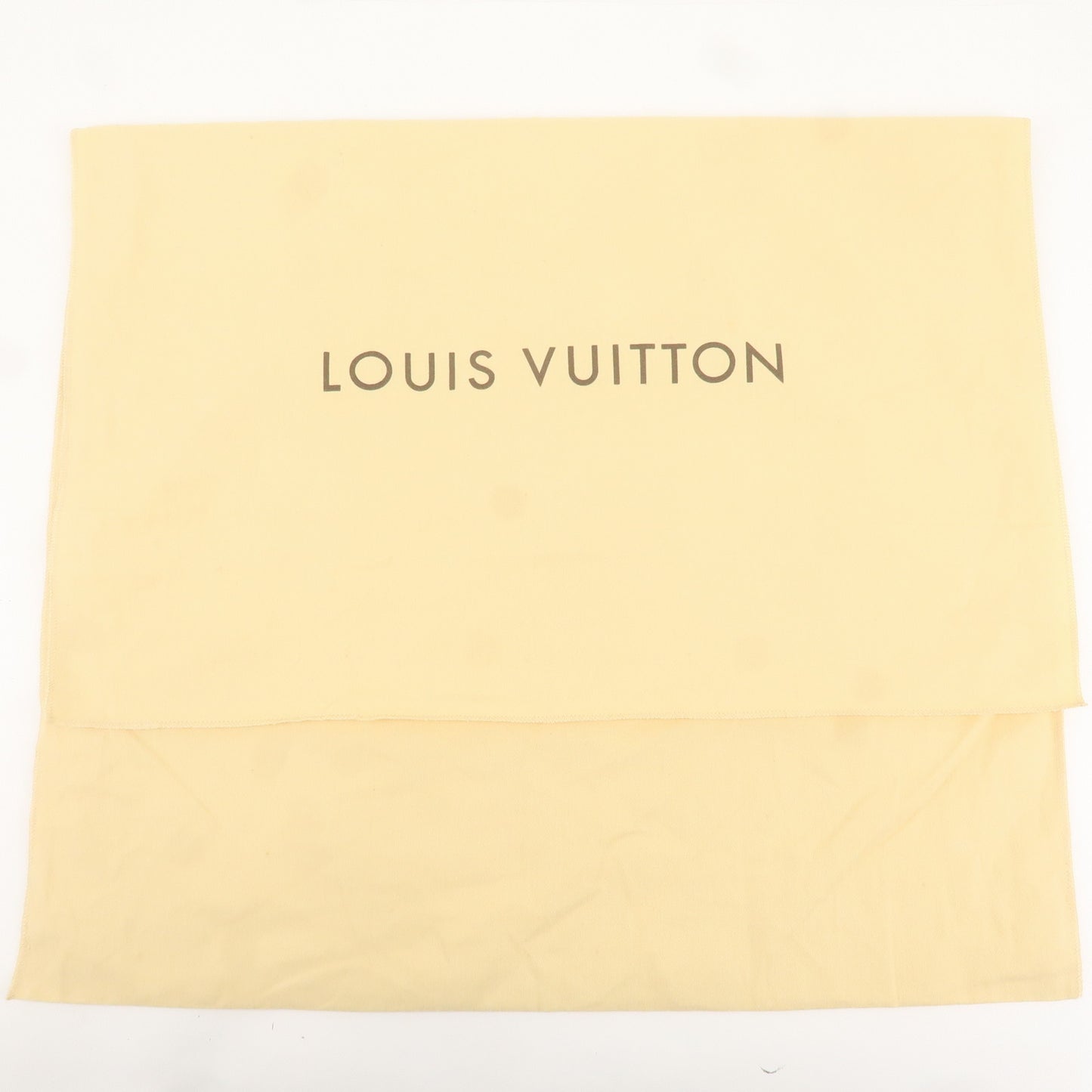 Louis Vuitton Set of 10 Dust Bag Flap Style Beige