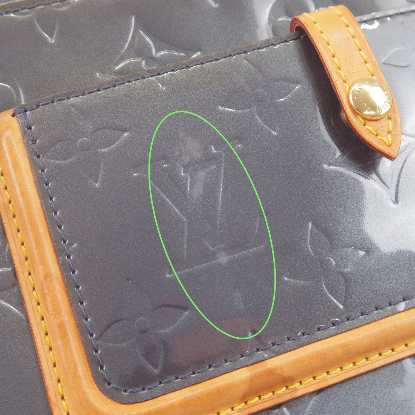Louis Vuitton Monogram Vernis Mallory Square Shoulder Bag M91332