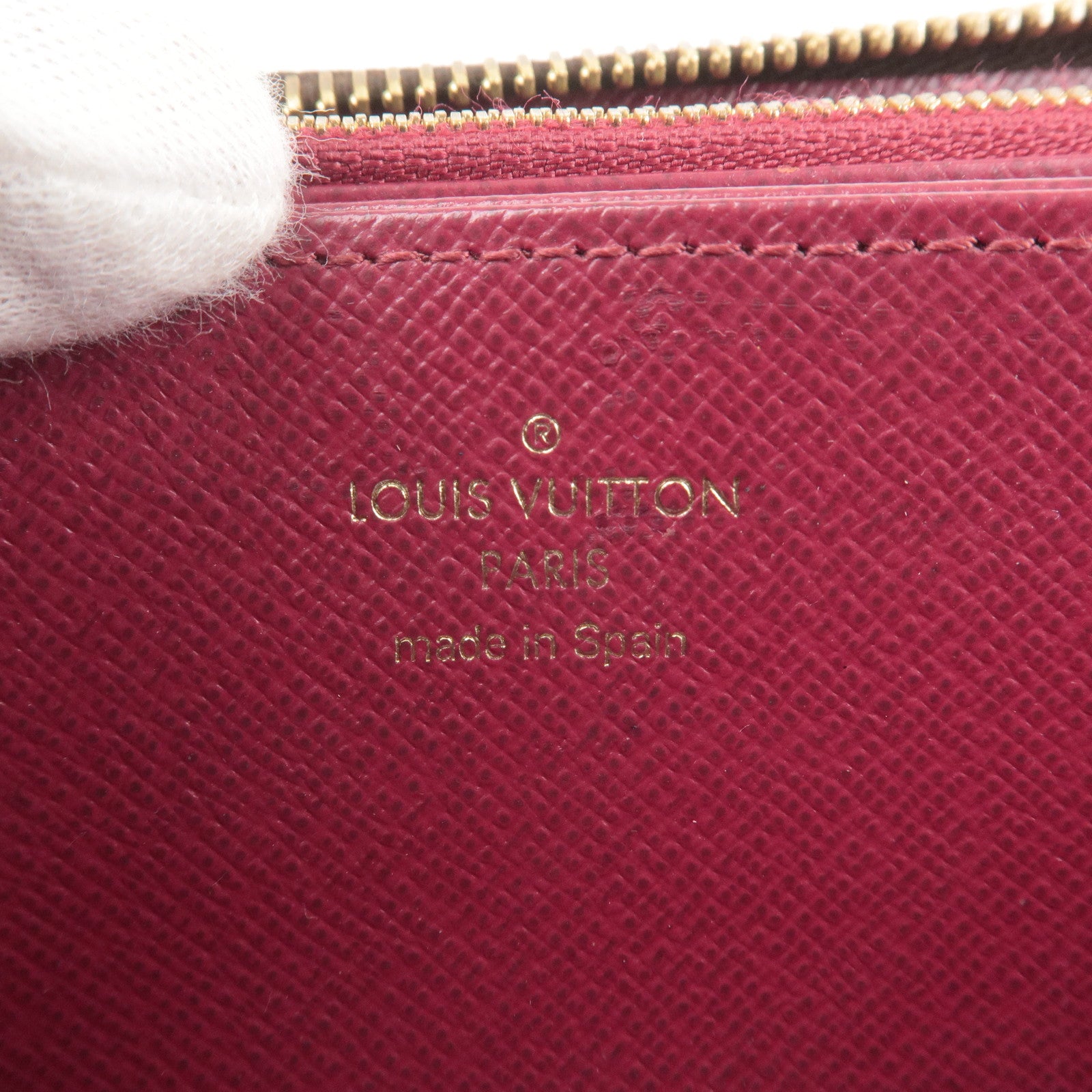 Louis Vuitton Clémence Wallet Fuchsia Monogram