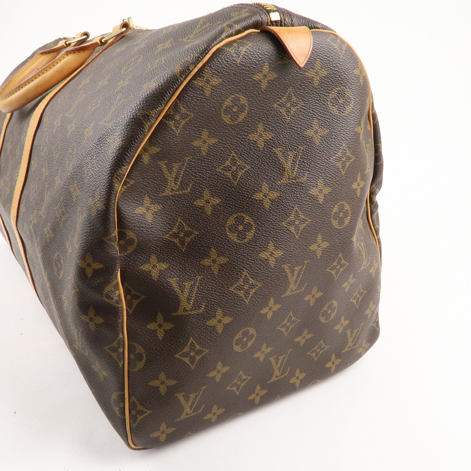 Louis Vuitton Monogram Keepall 55 Boston Bag Handbag M41424