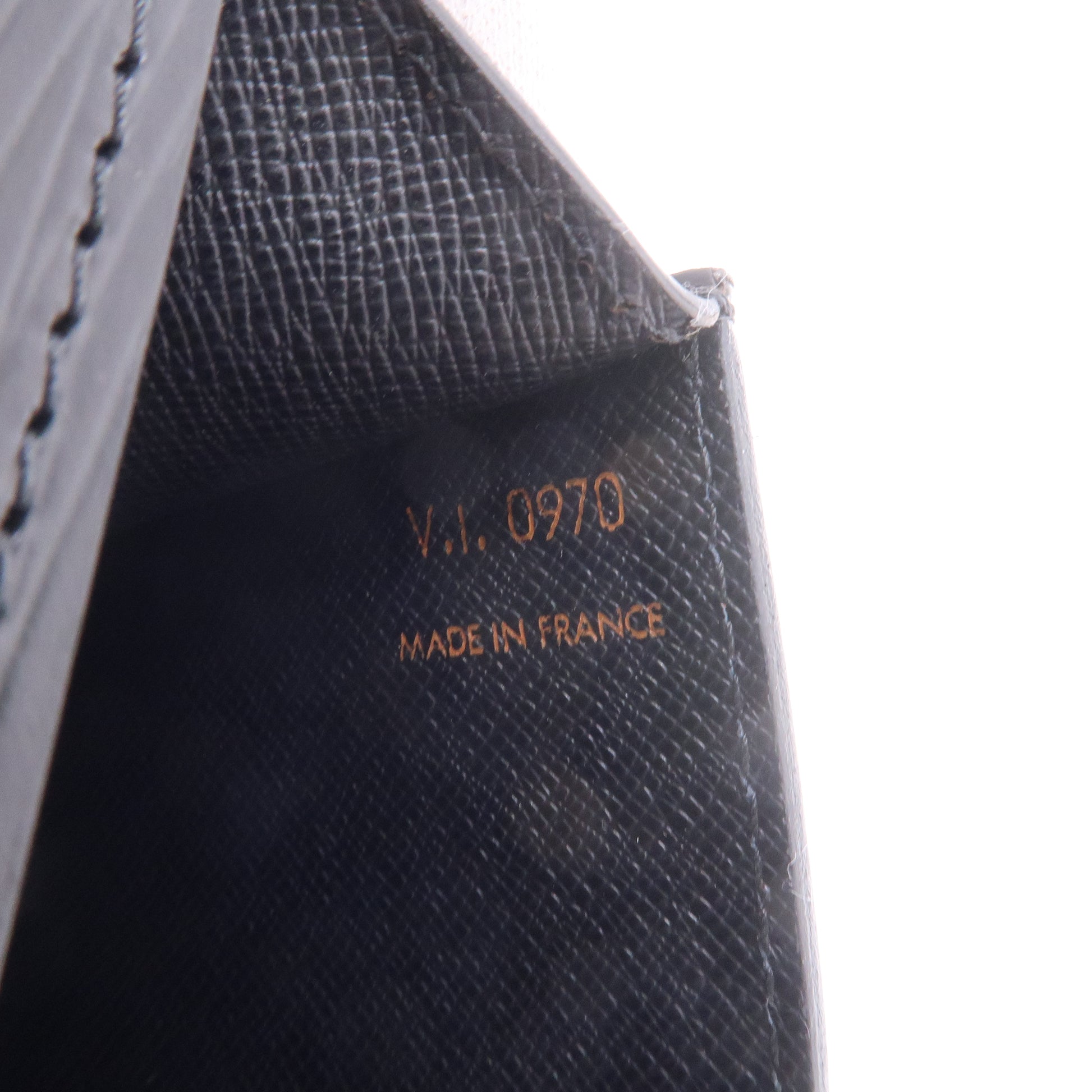 Louis+Vuitton+Montaigne+Clutch+27+Black+Leather for sale online