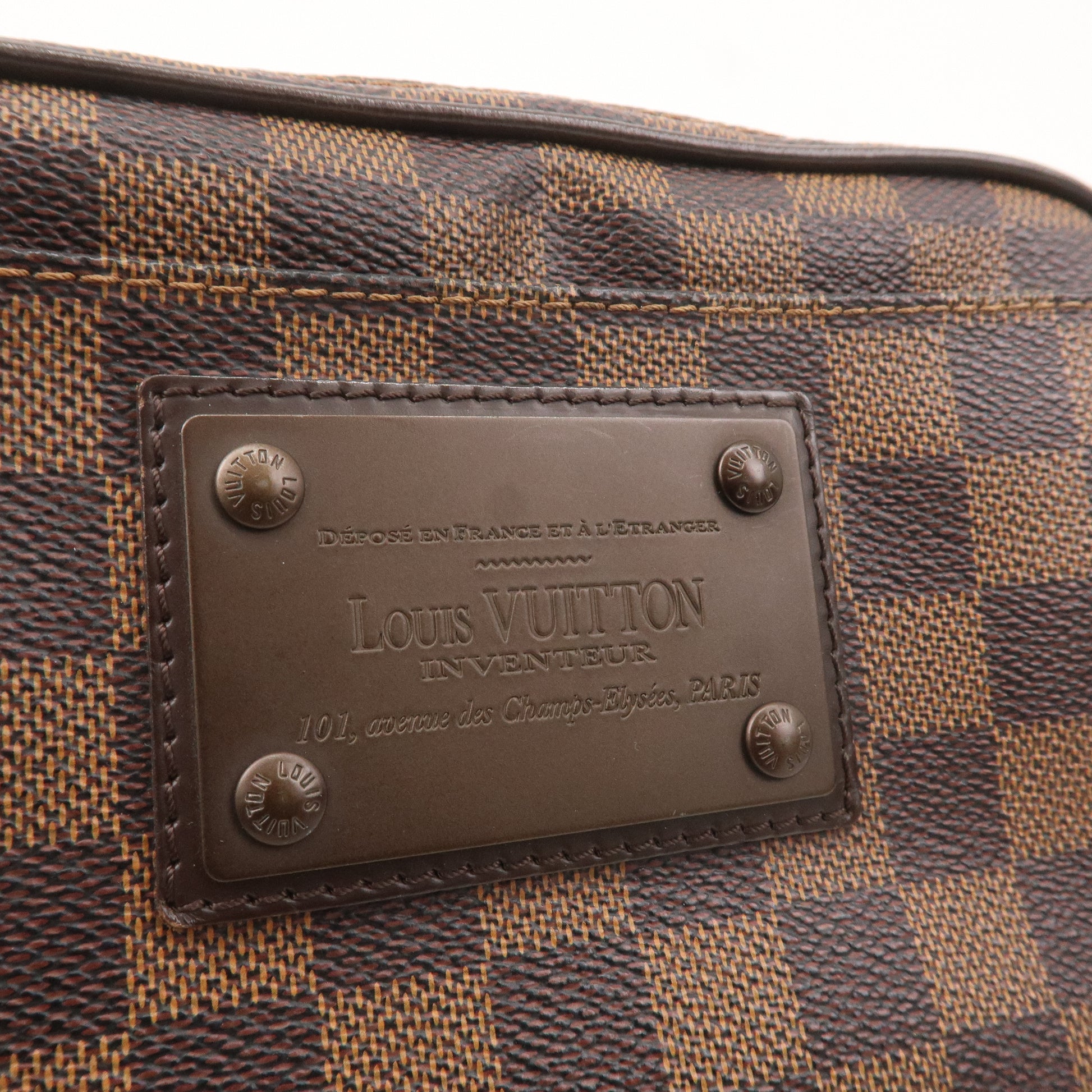 Louis Vuitton Damier Ebene Brooklyn Bum Bag - A World Of Goods For