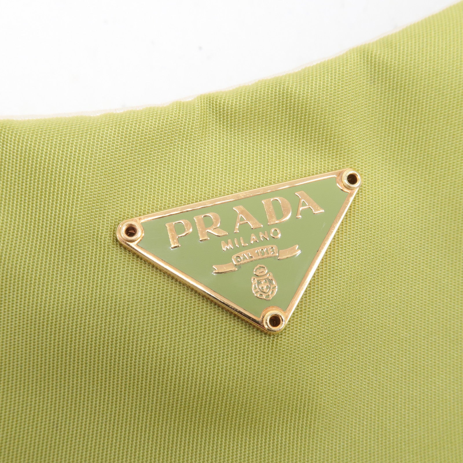 Lime green sale prada bag