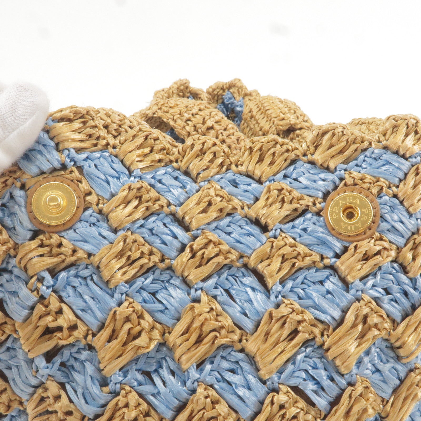 PRADA-Raffia-Crochet-Canapa-Tote-Bag-Blue-Beige-BN2303 – dct