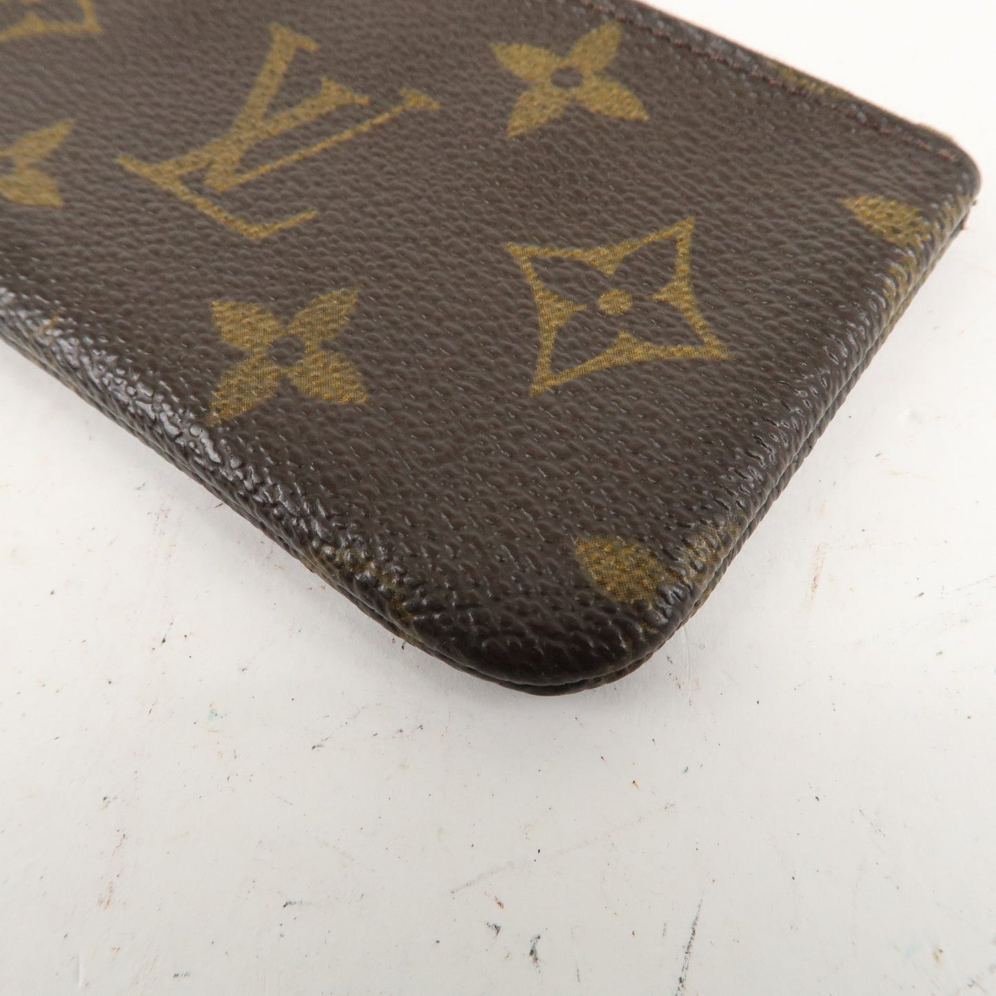 Louis Vuitton Monogram Set of 2 Pochette Cles Coin Key Case M62650