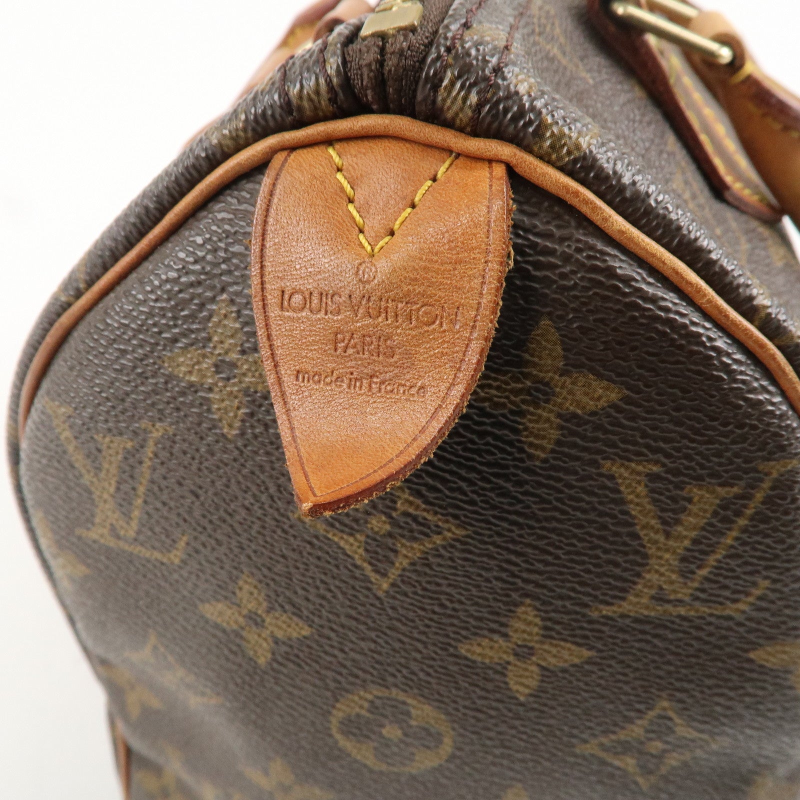 Louis Vuitton Monogram Speedy 25 Hand Bag Boston Bag M41528