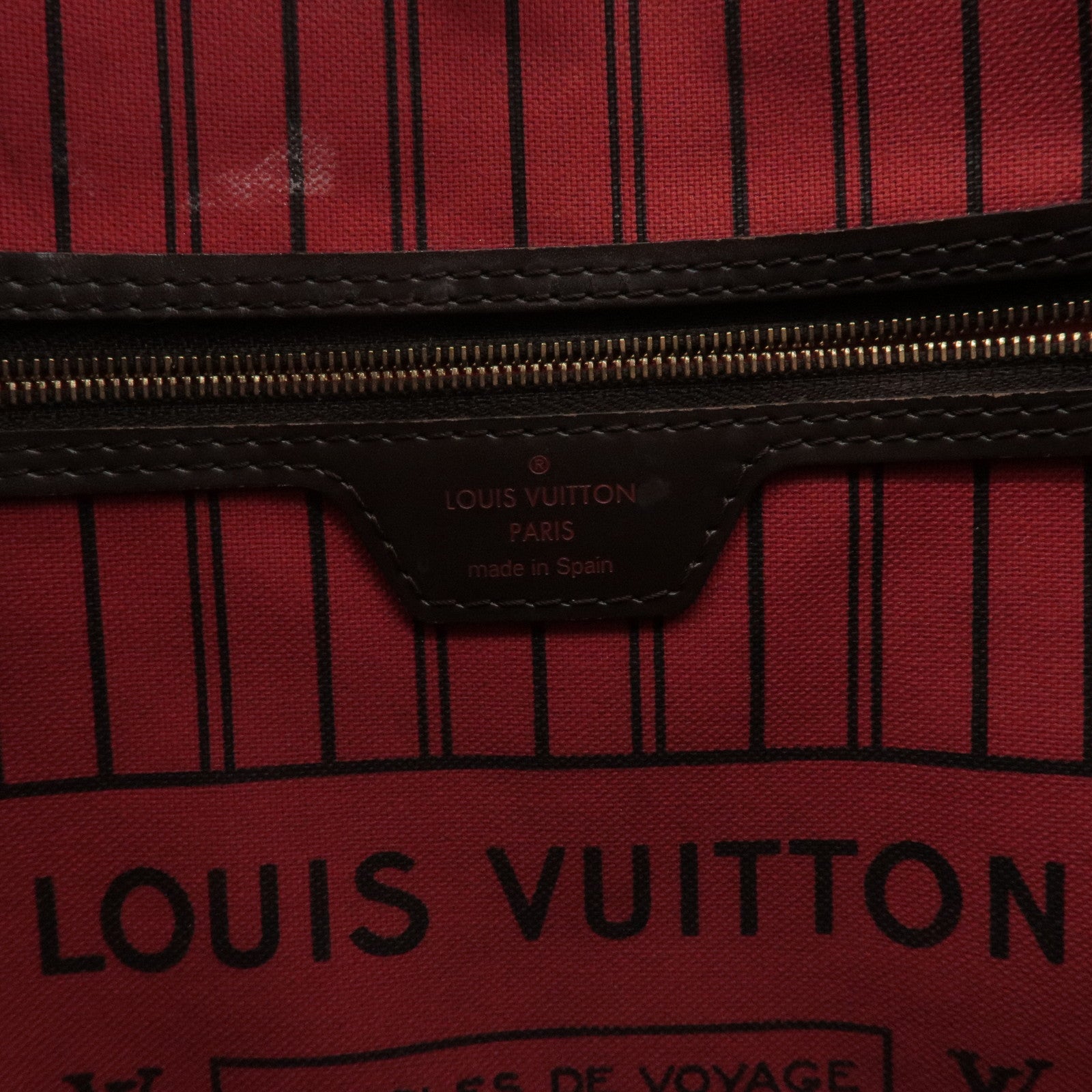 Louis-Vuitton-Damier-Ebene-Neverfull-MM-Tote-Bag-N41358 – dct