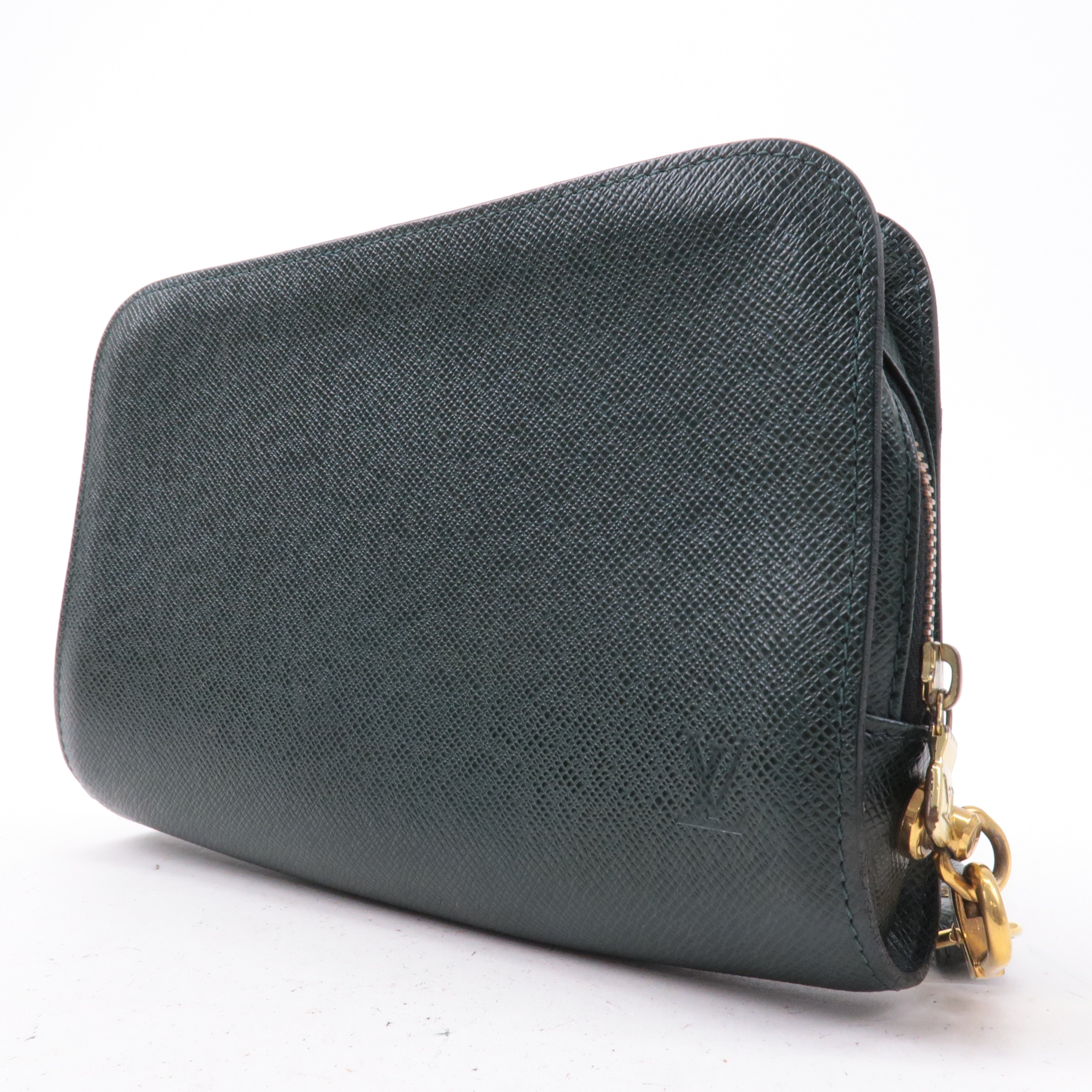 Louis Vuitton Taiga Baikal Clutch Bag-