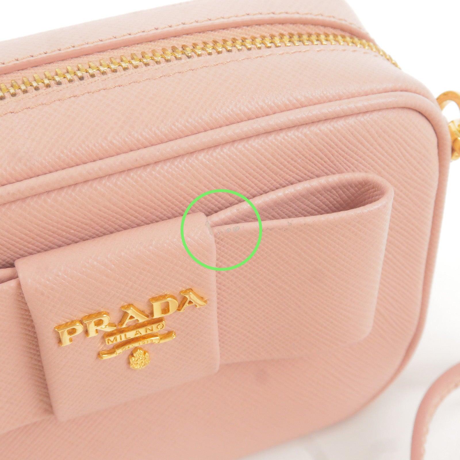 Prada Canapa Handbag in Pink Fabric – Fancy Lux