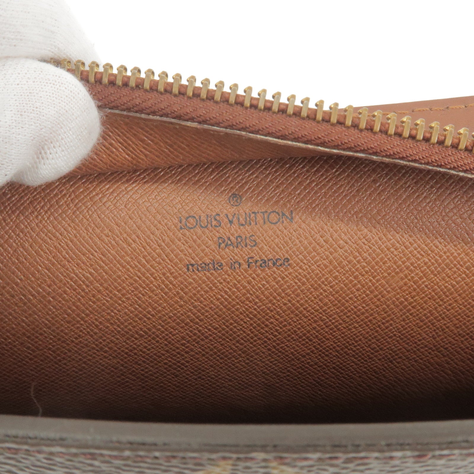 Auth Louis Vuitton Monogram Pochette Homme Clutch Bag M51795 Used