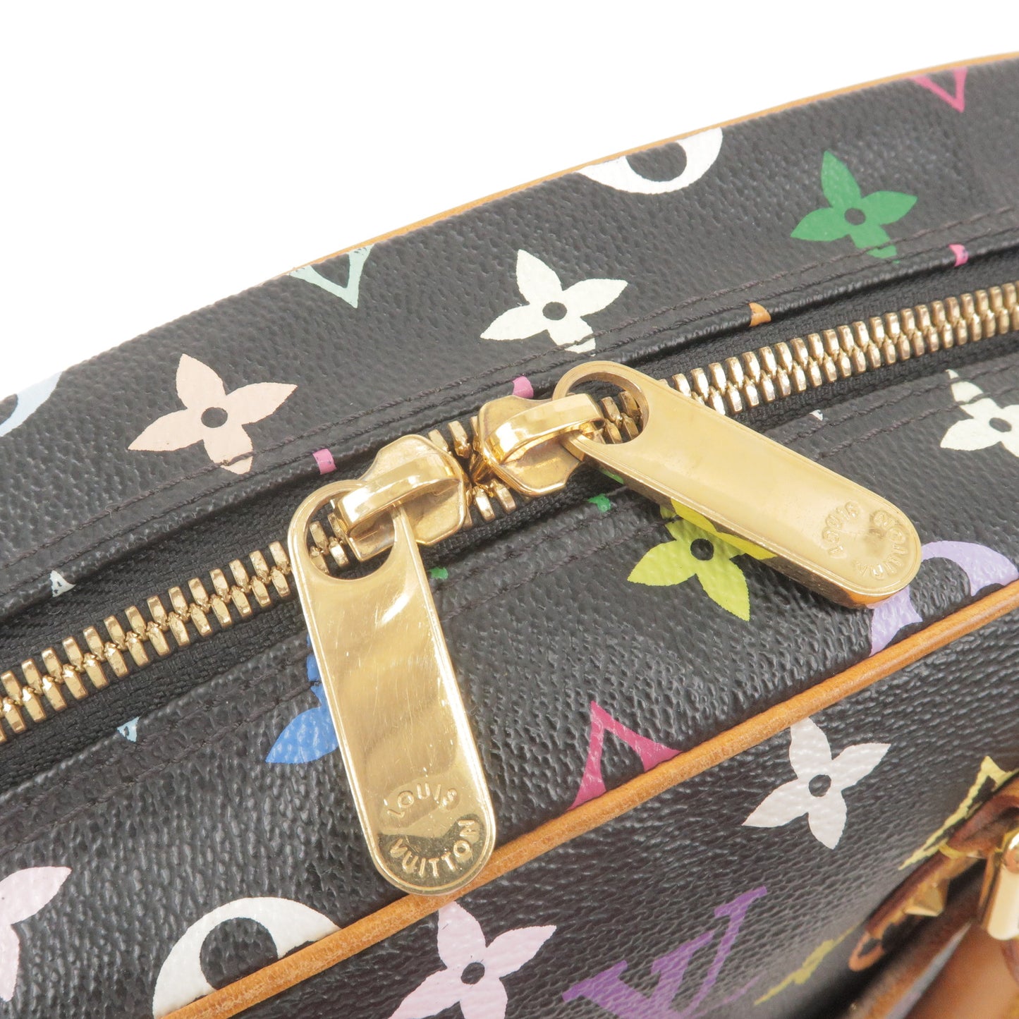 Louis Vuitton Monogram Multi Color Trouville Hand Bag M92662