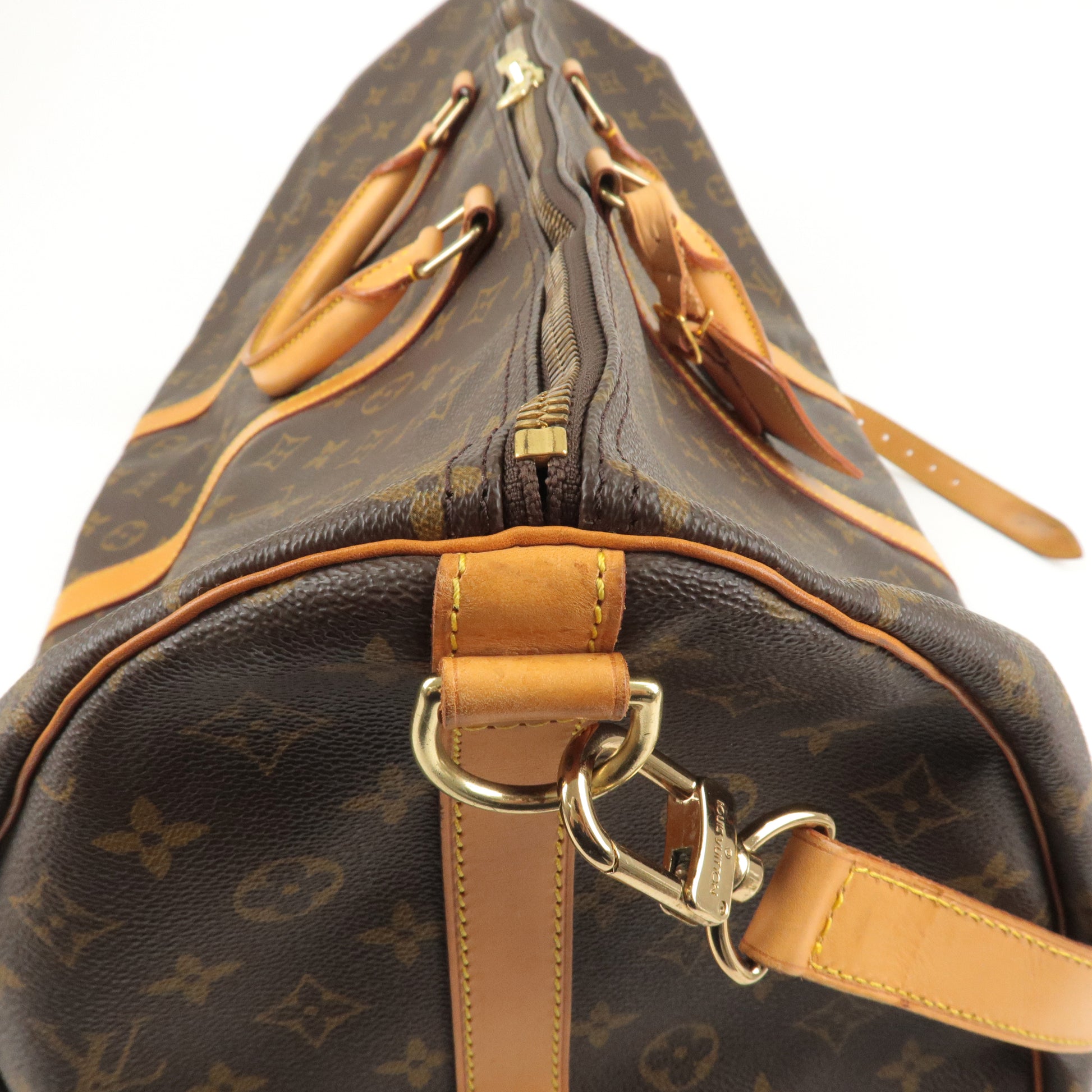 LOUIS VUITTON Louis Vuitton Keepall Bandouliere 60 M41412 Boston Bag  Monogram Shoulder Handbag Brown Leather