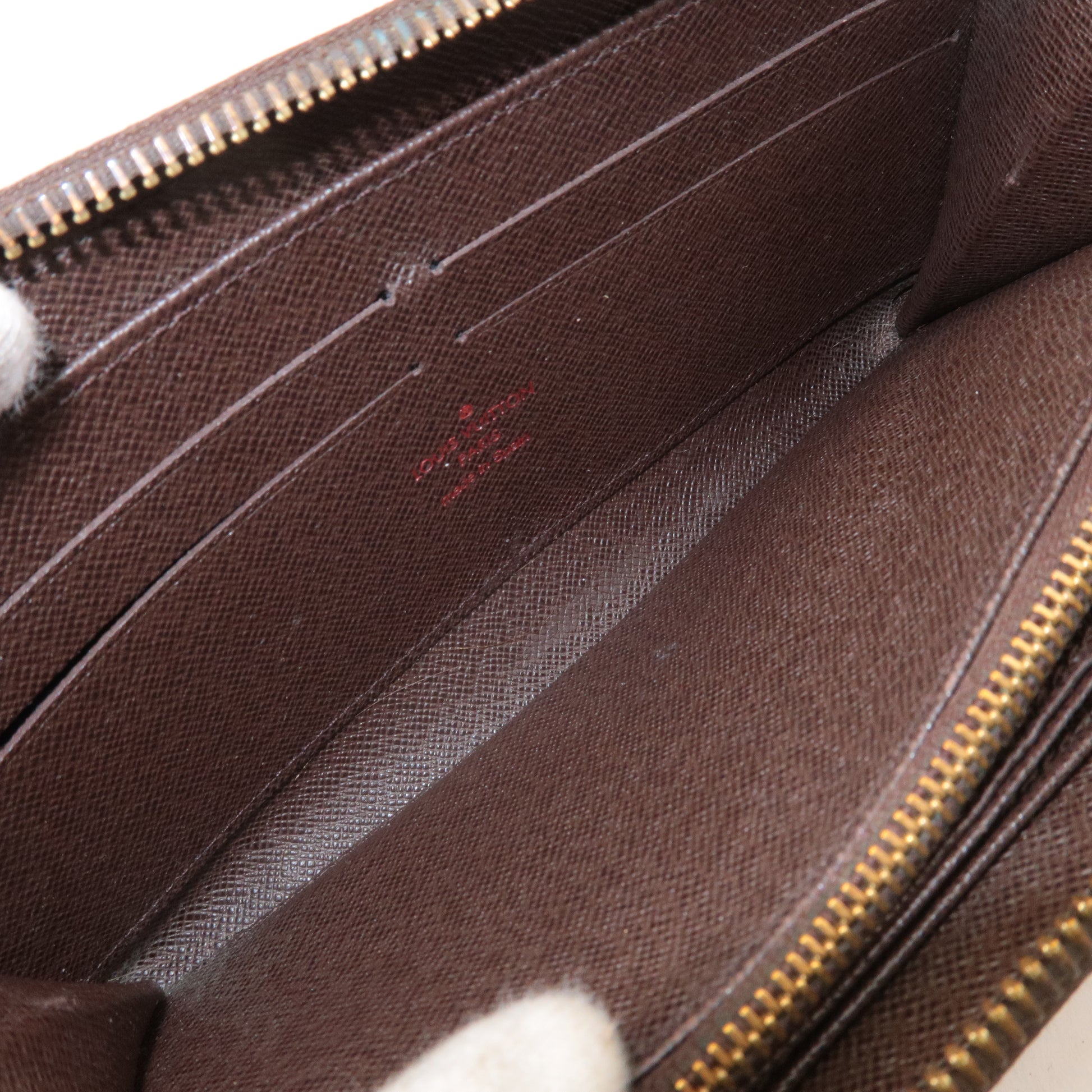 [Date Code & Stamp] Louis Vuitton Damier Azur Zippy Wallet