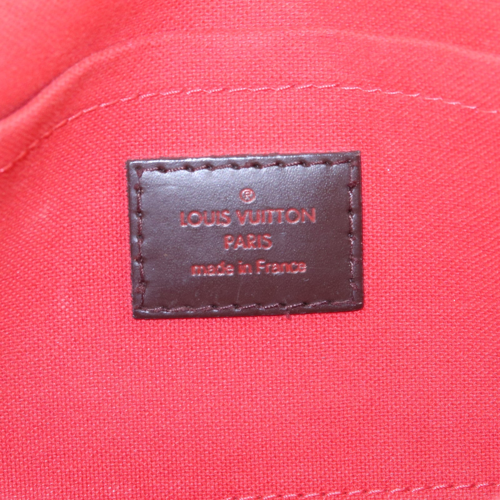 LOUIS VUITTON Damier Ebene Favorite PM Chain Shoulder Bag N41276