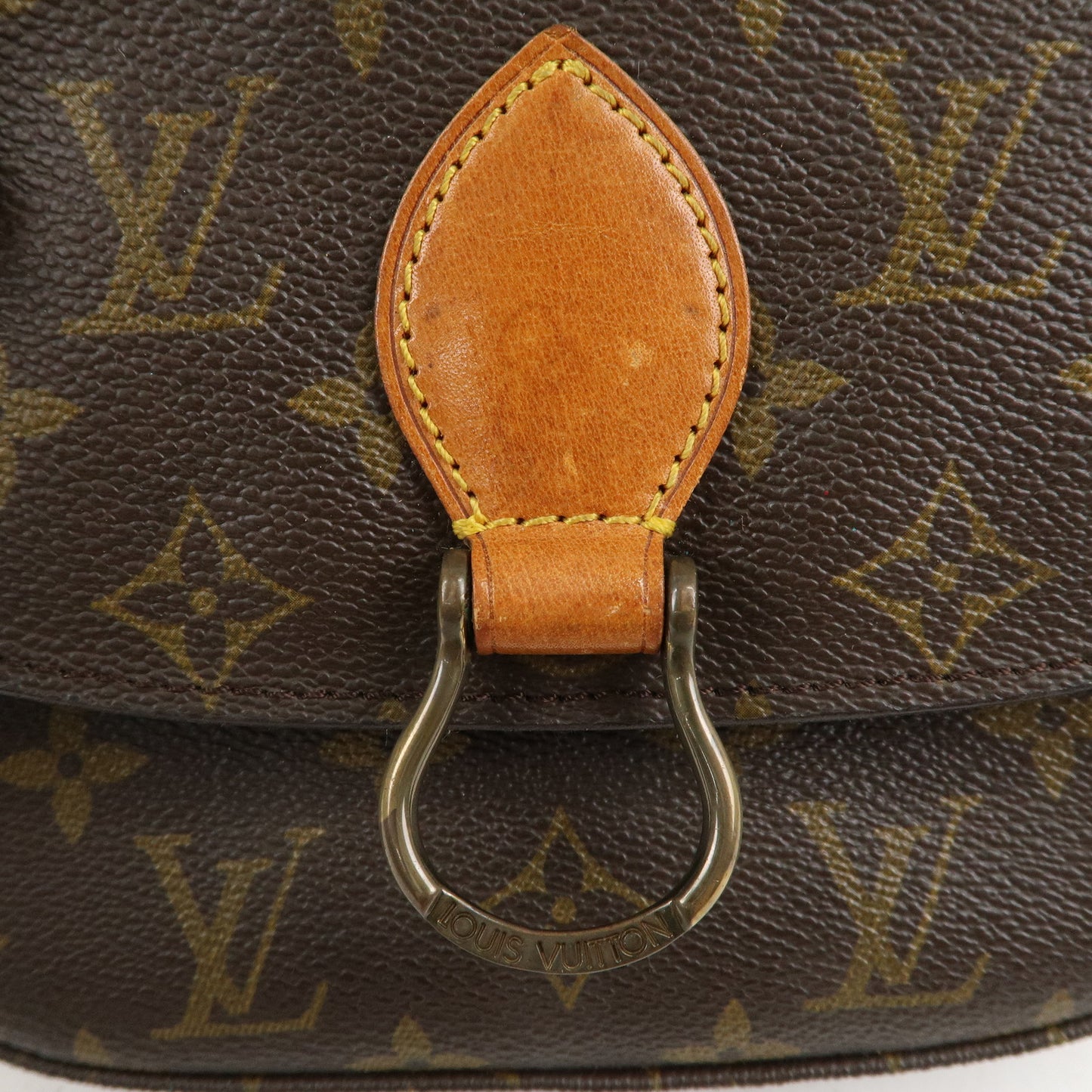 Louis Vuitton Monogram Saint Cloud MM Shoulder Bag Brown M51243