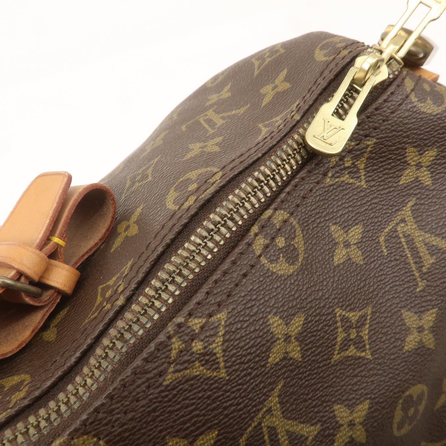 Louis Vuitton Monogram Keep All 50 Boston Bag Brown M41426