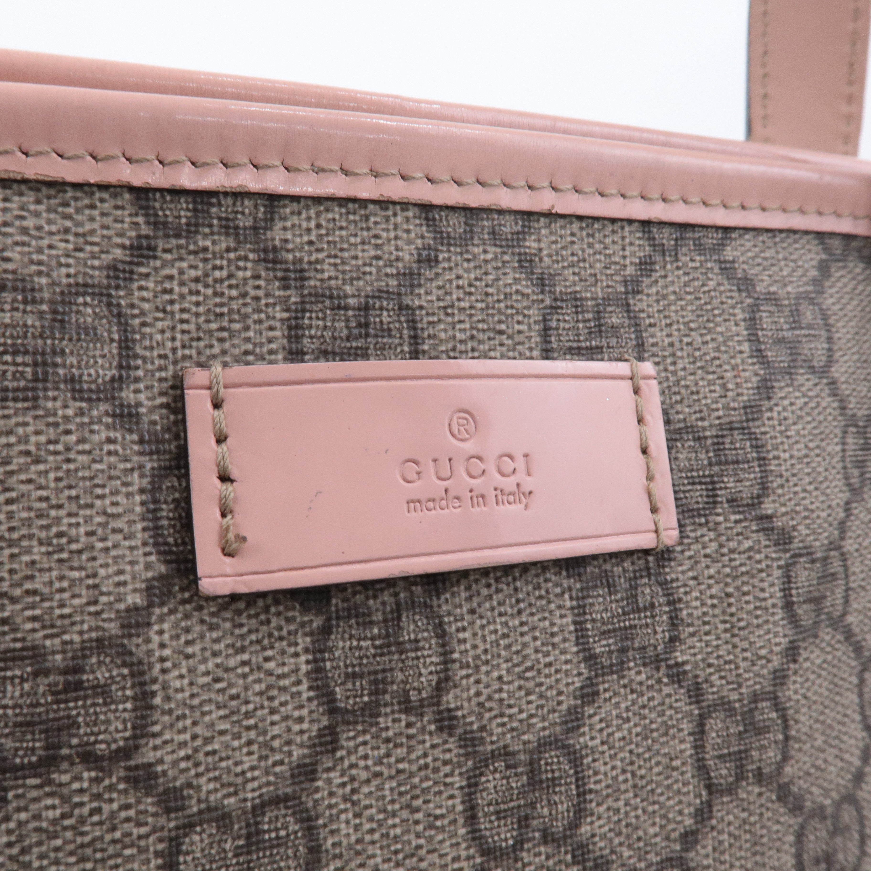 Gucci bag best sale pink trim