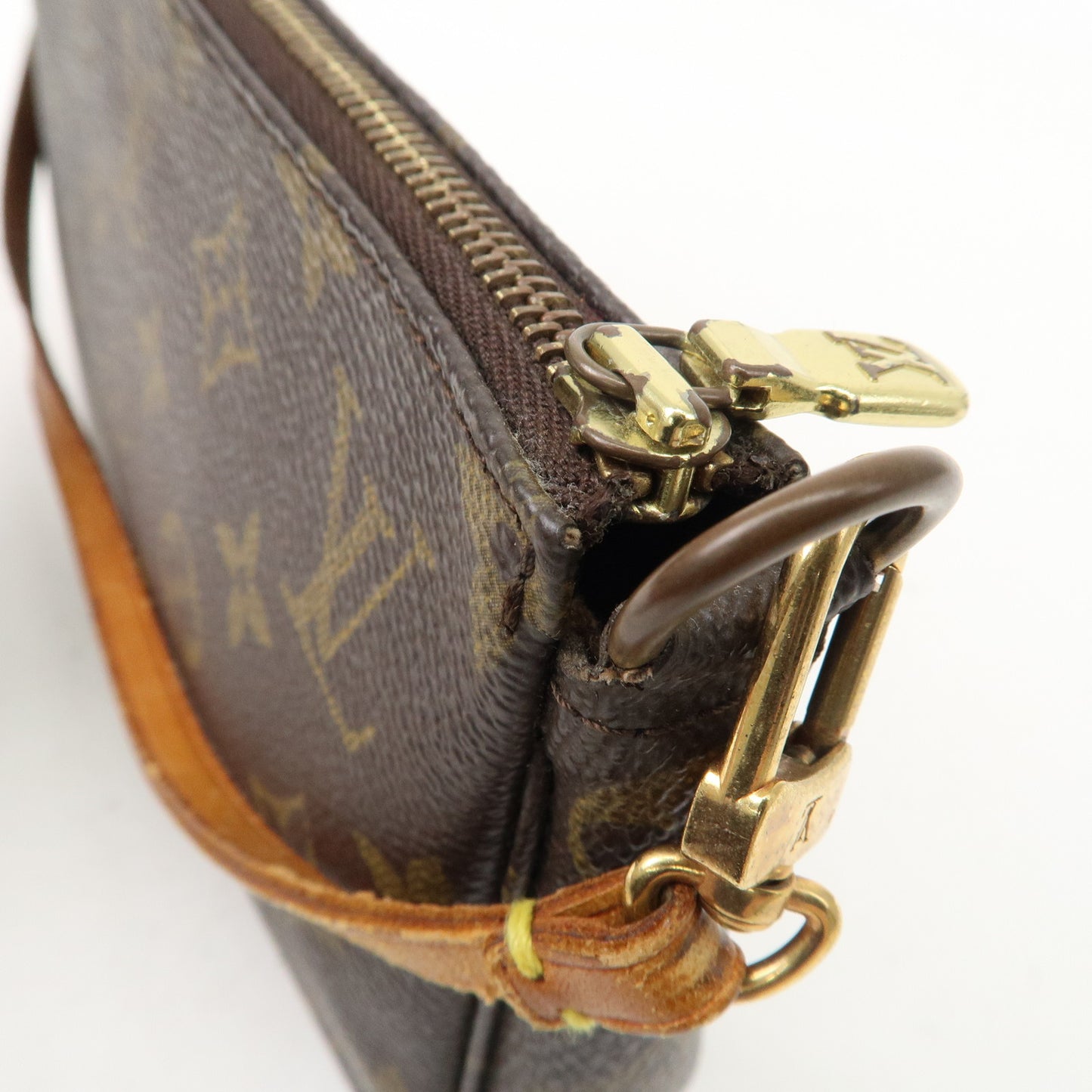 Louis Vuitton Monogram Pochette Accessoires Hand Bag M51980