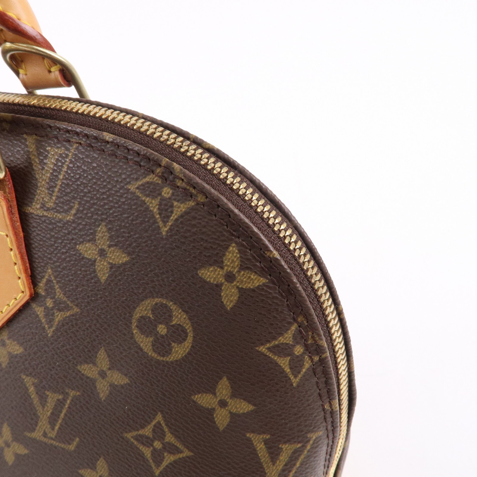 Louis Vuitton Monogram Alma Hand Bag Brown M51130