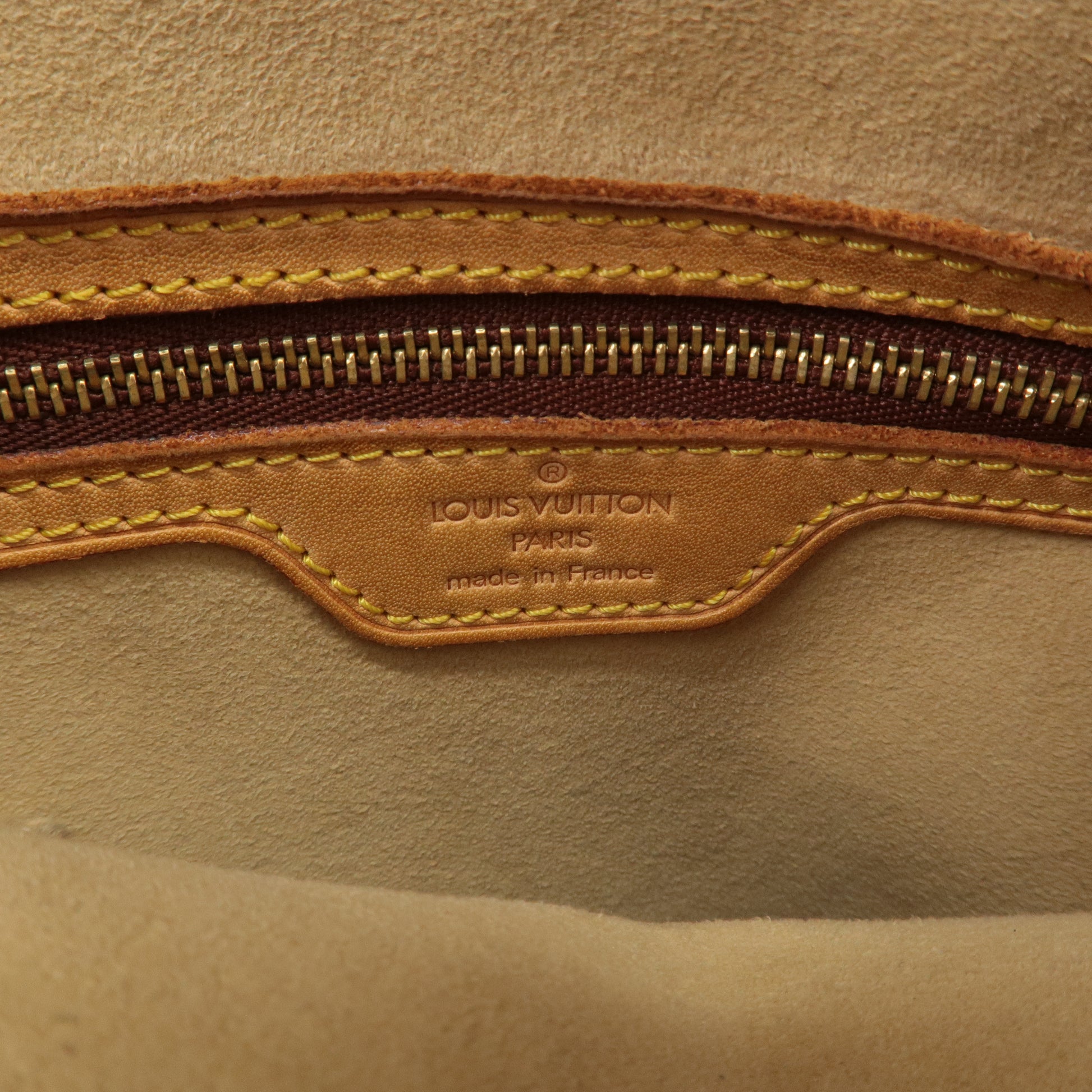 Louis Vuitton Monogram Looping GM M51145 Brown Cloth ref.952880