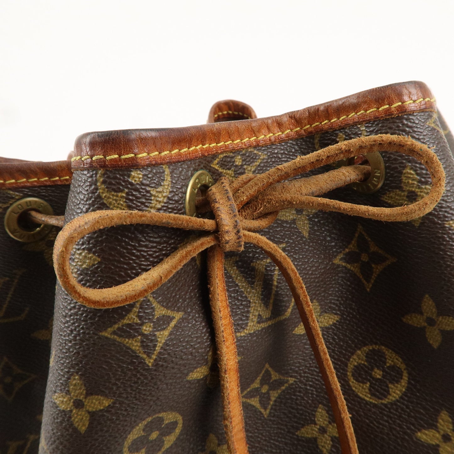 Louis Vuitton Monogram Noe Shoulder Bag Brown M42224