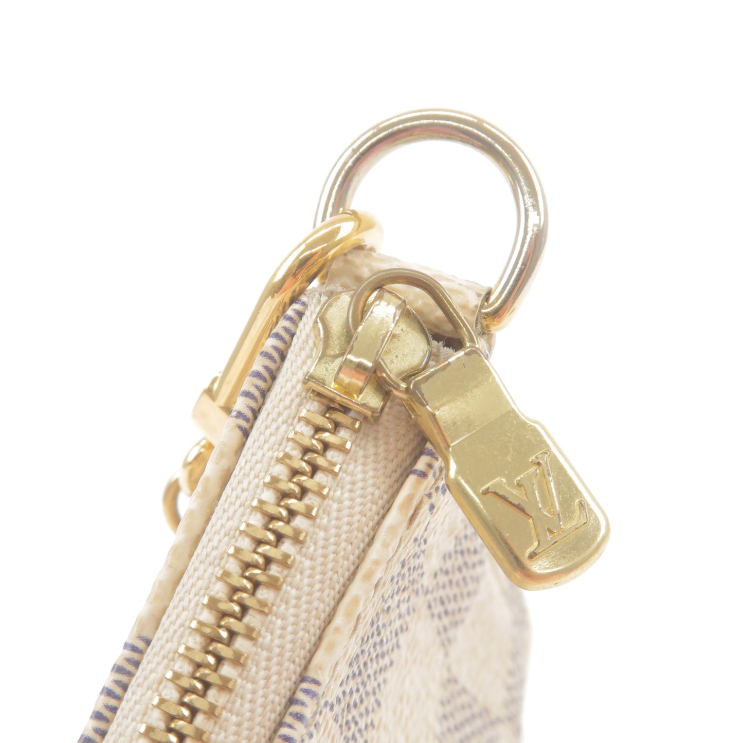 Louis Vuitton Damier Azur Mini Pochette Accessoires Pouch N58010