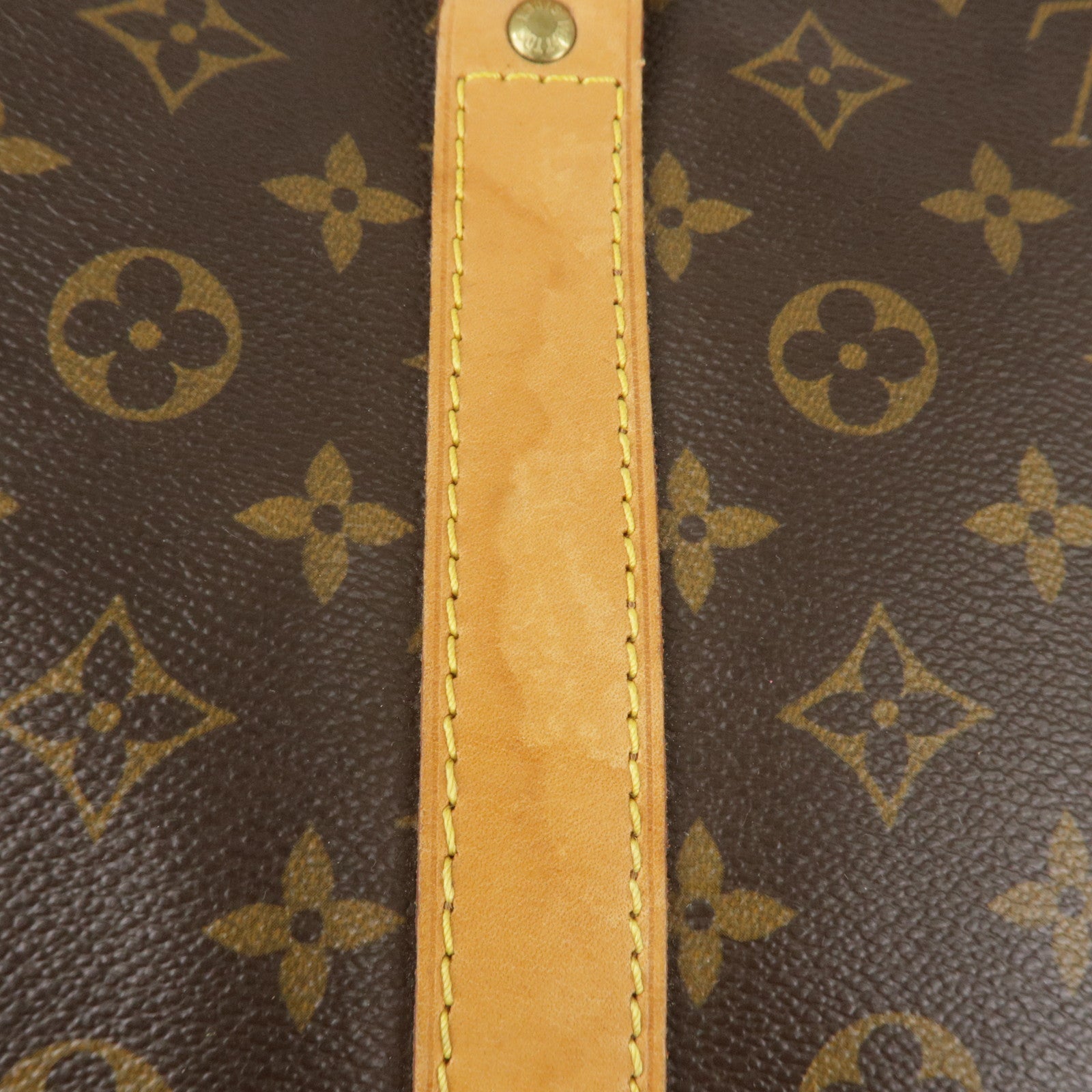 Auth Louis Vuitton Monogram Keep All Bandouliere 60 Bag M41412