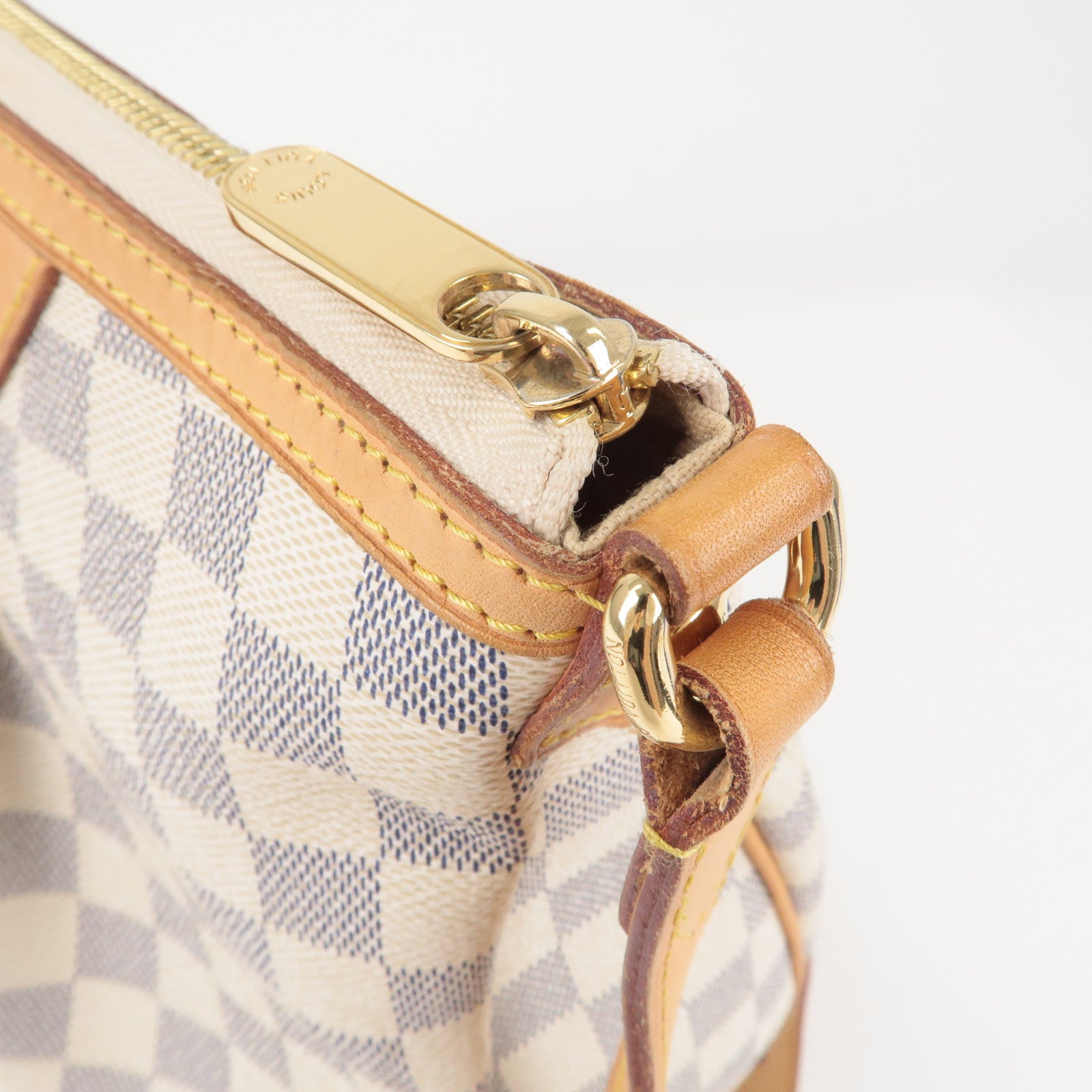 Louis Vuitton Damier Azur Siracusa MM Shoulder Bag, Louis Vuitton Handbags