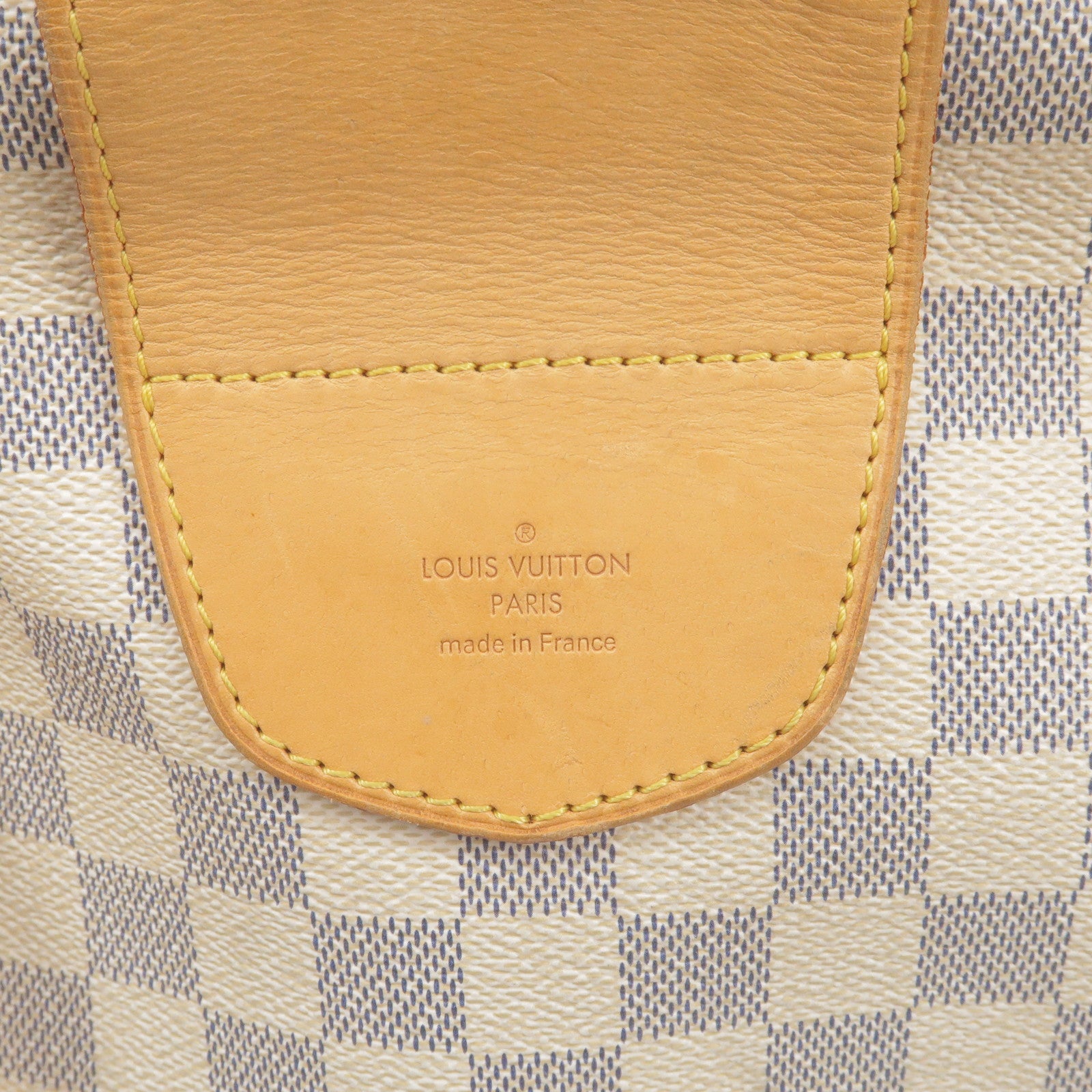 LOUIS VUITTON Hand Bag Stresa PM Damier Azur Canvas Shoulder Tote N42220