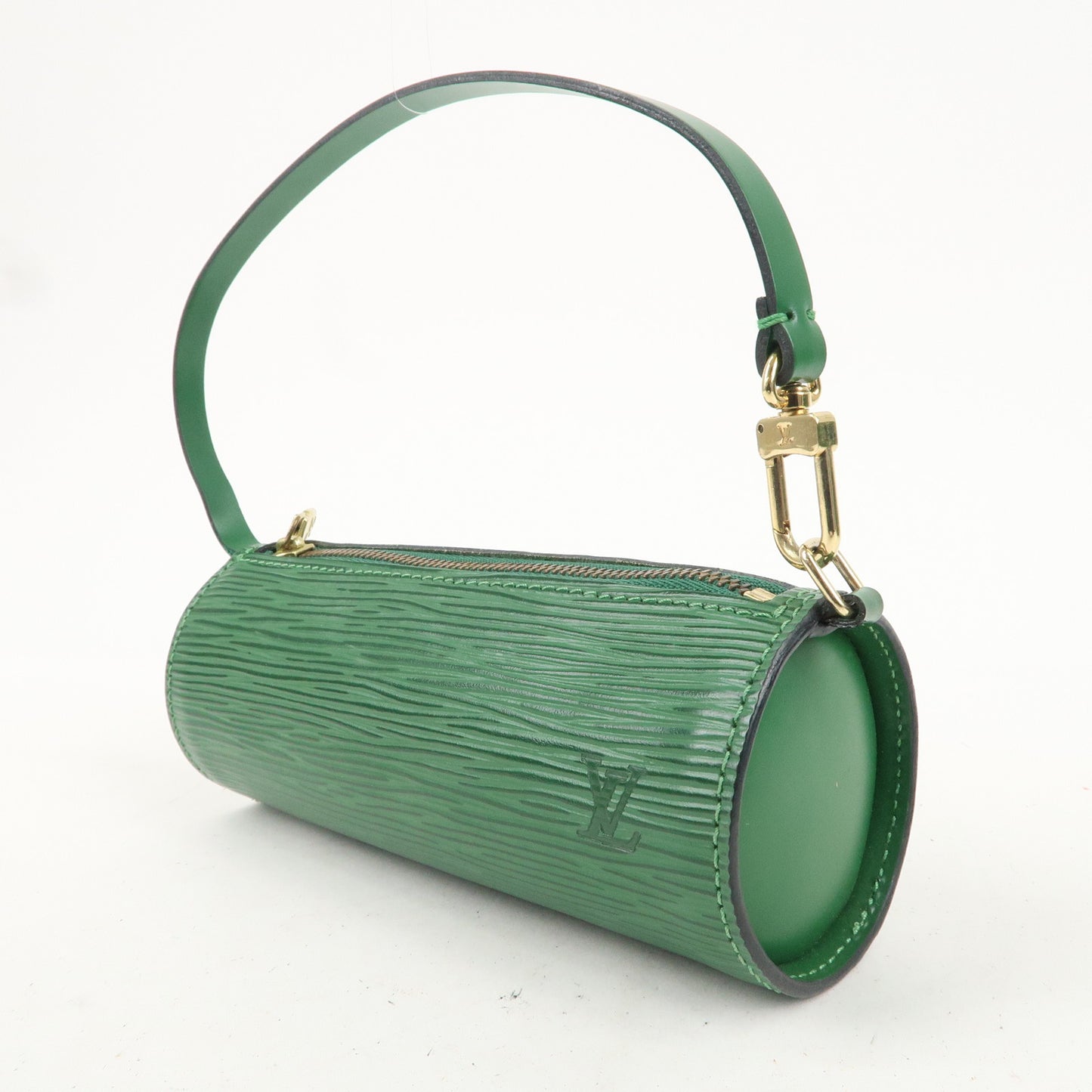 Louis Vuitton Epi Soufflot Pouch Hand Bag Borneo Green M52224