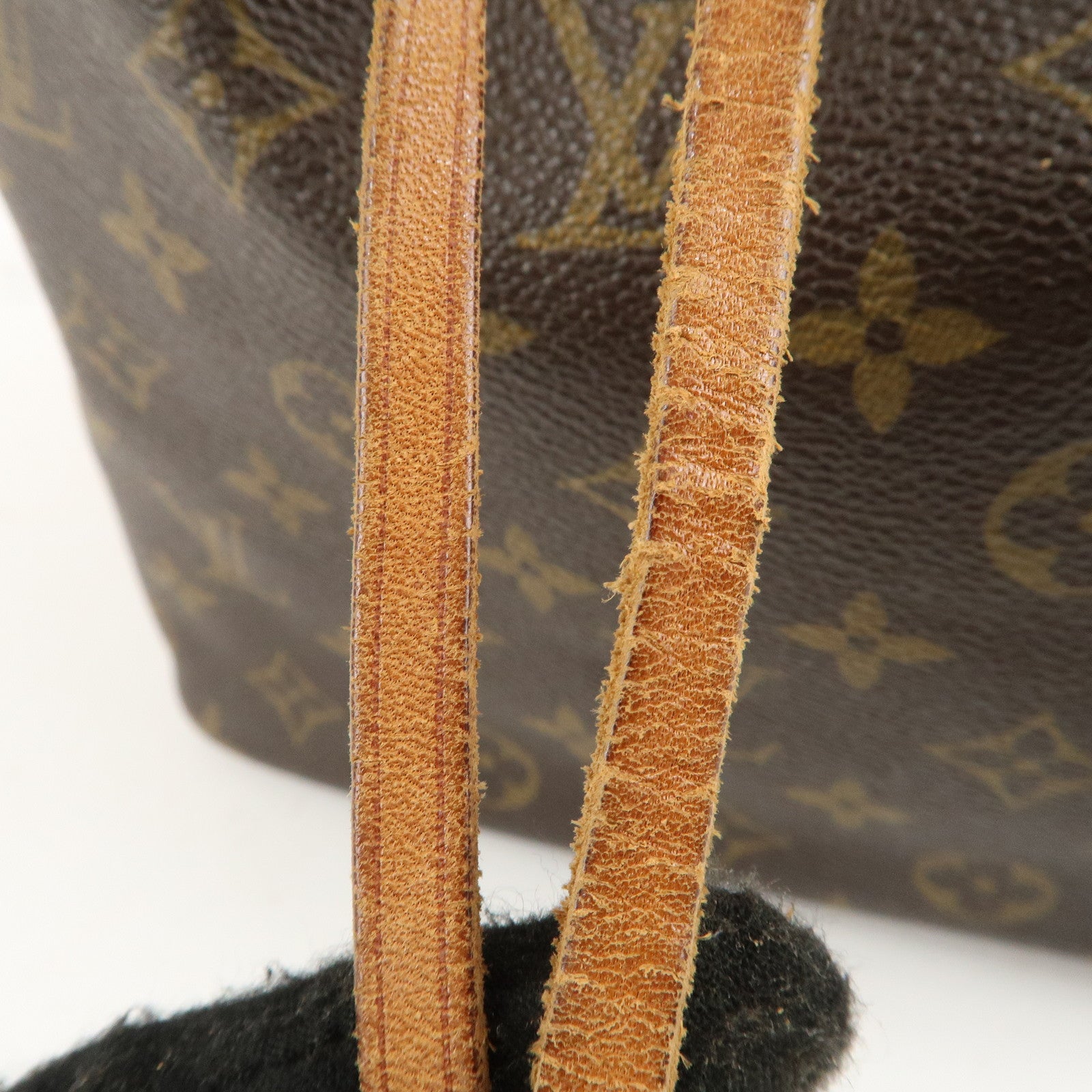 Louis Vuitton Monogram Petit Noe Shoulder Bag Brown M42226