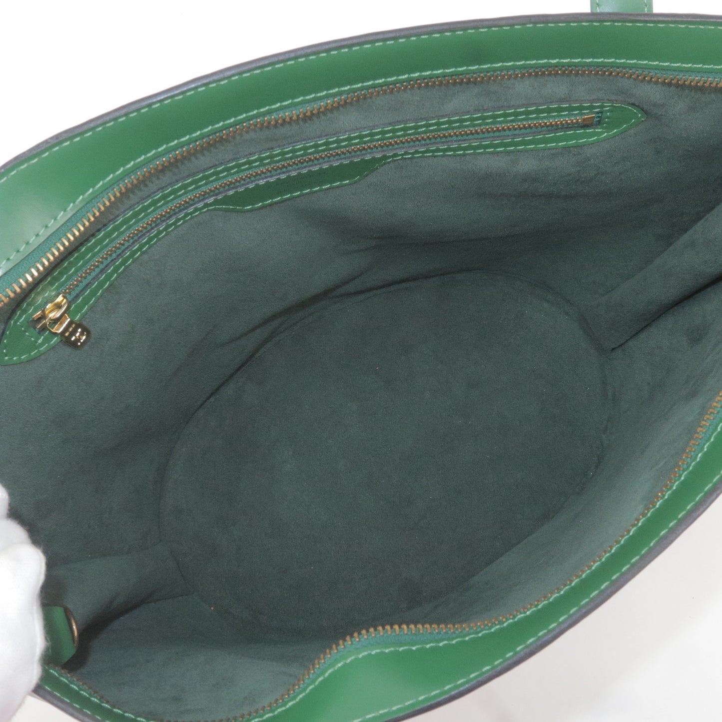 Louis Vuitton Epi Saint Jacques Bag Borneo Green M52274