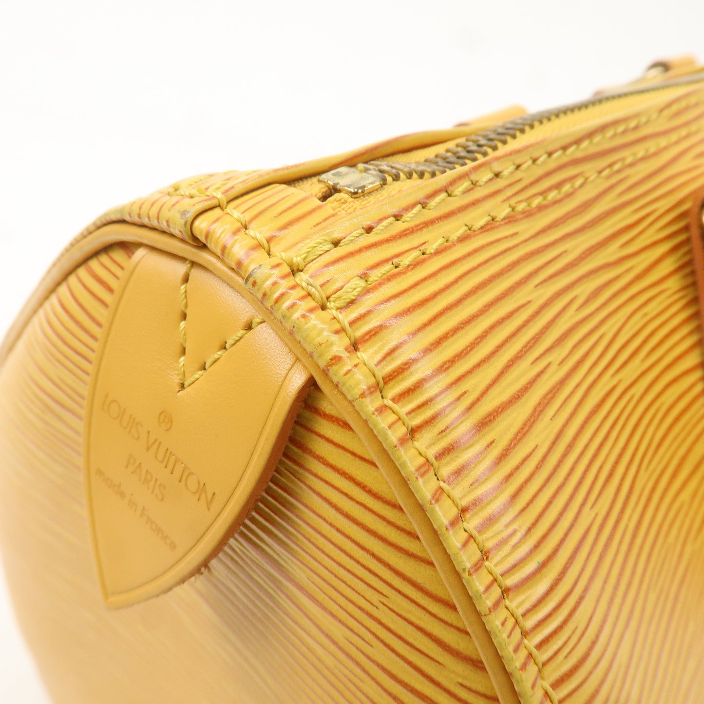 Louis Vuitton Epi Speedy 25 Boston Bag Hand Bag Yellow M43019