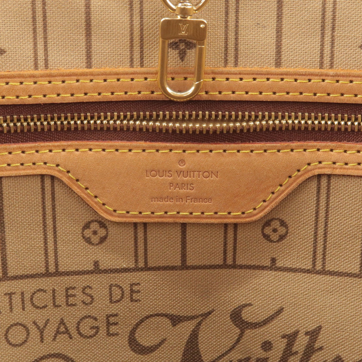 Louis Vuitton Monogram Neverfull GM Tote Bag M40157