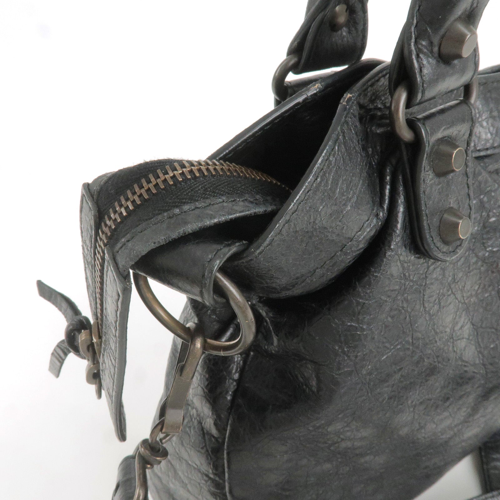 240579 – Handbag COCCINELLE IV3 Mini Bag E5 IV3 55 F4 07 Caramel W03 - Bag  - Black - 2Way - The - Town - Hand - Leather - medium interwoven shoulder  bag Black - BALENCIAGA