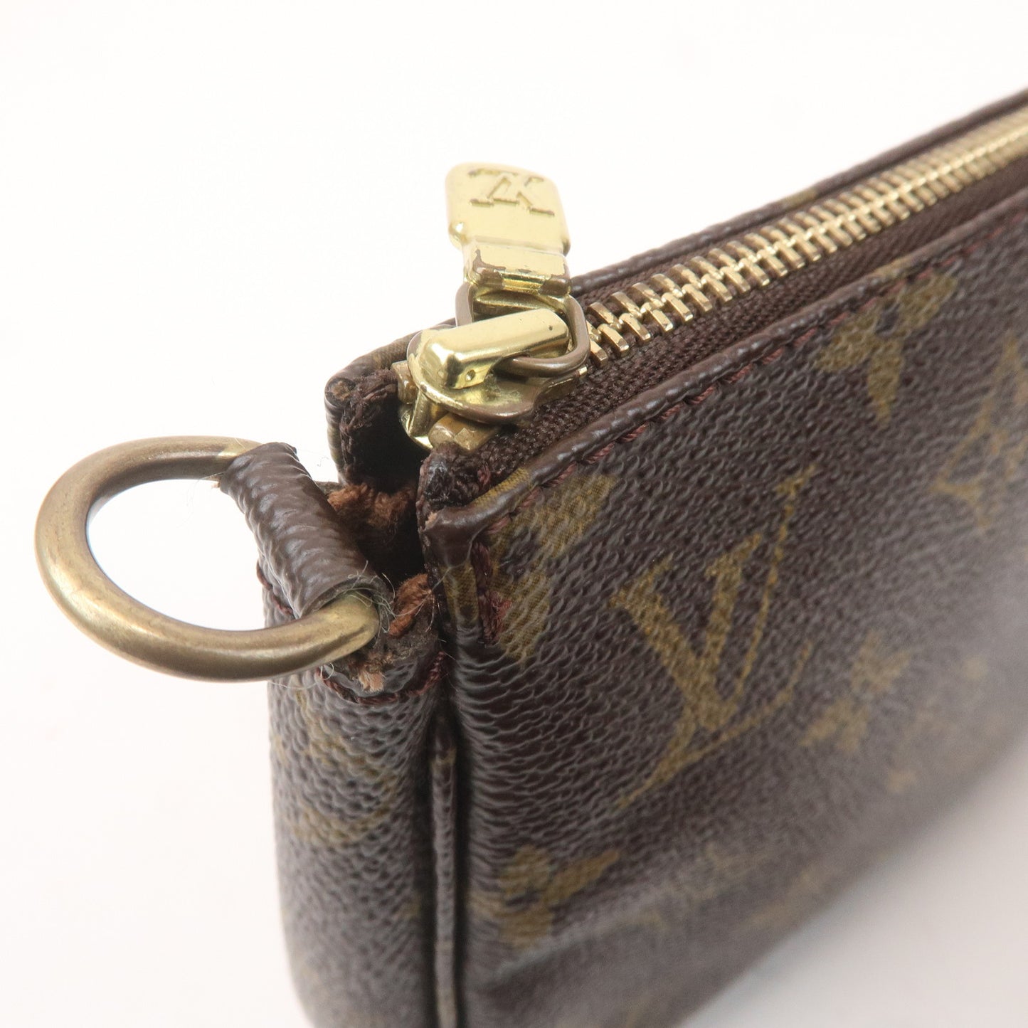 Louis Vuitton Monogram Pochette Accessoires & Strap M51980 J00145