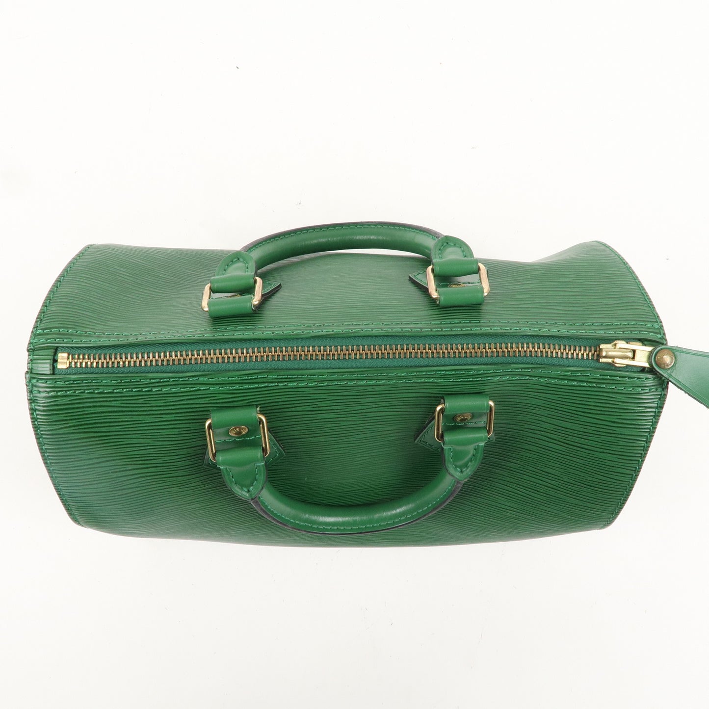 Louis Vuitton Epi Speedy 25 Hand Boston Bag Borneo Green M43014