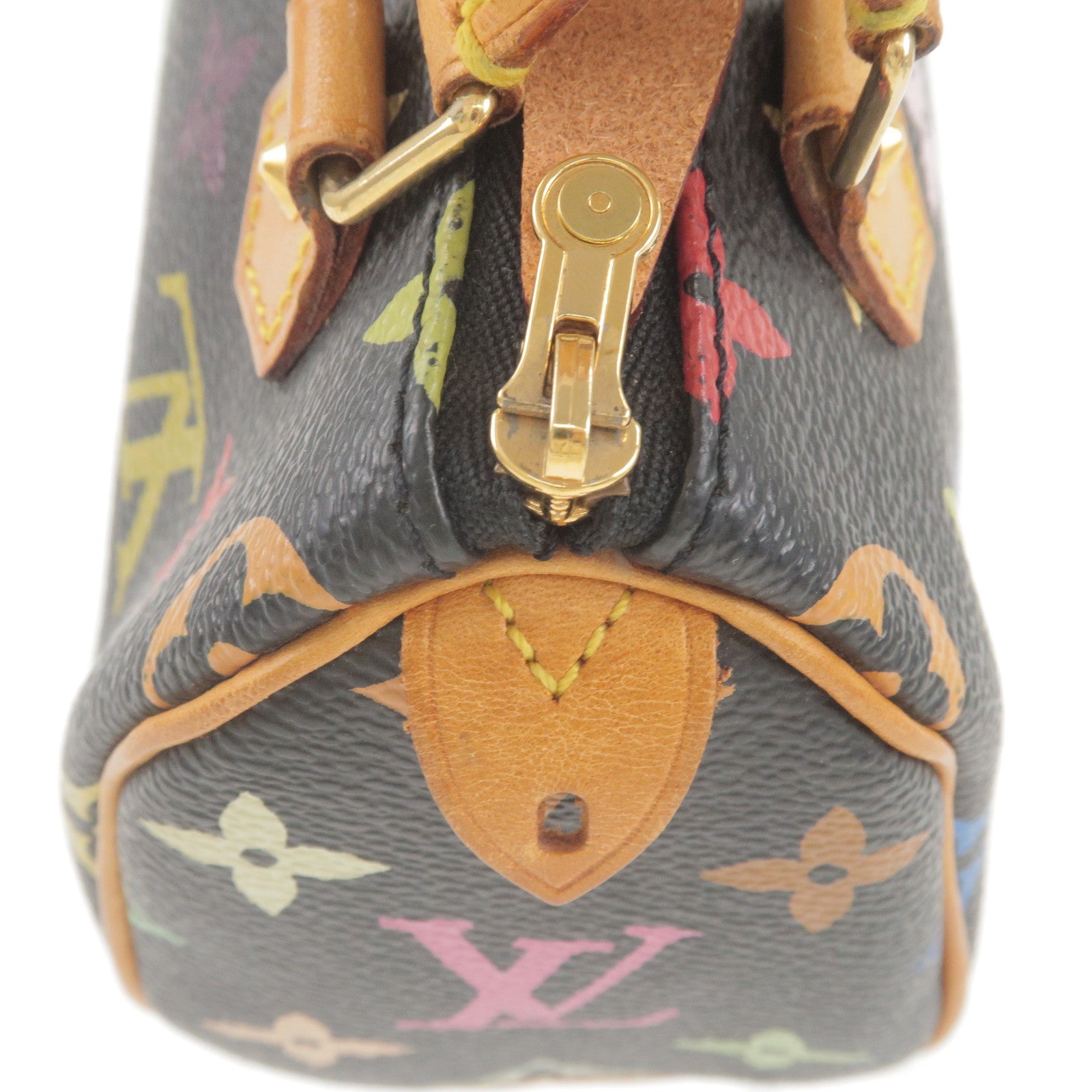 LOUIS VUITTON Louis Vuitton Monogram Multicolor Mini Speedy Shoulder Handbag  Bron M92645