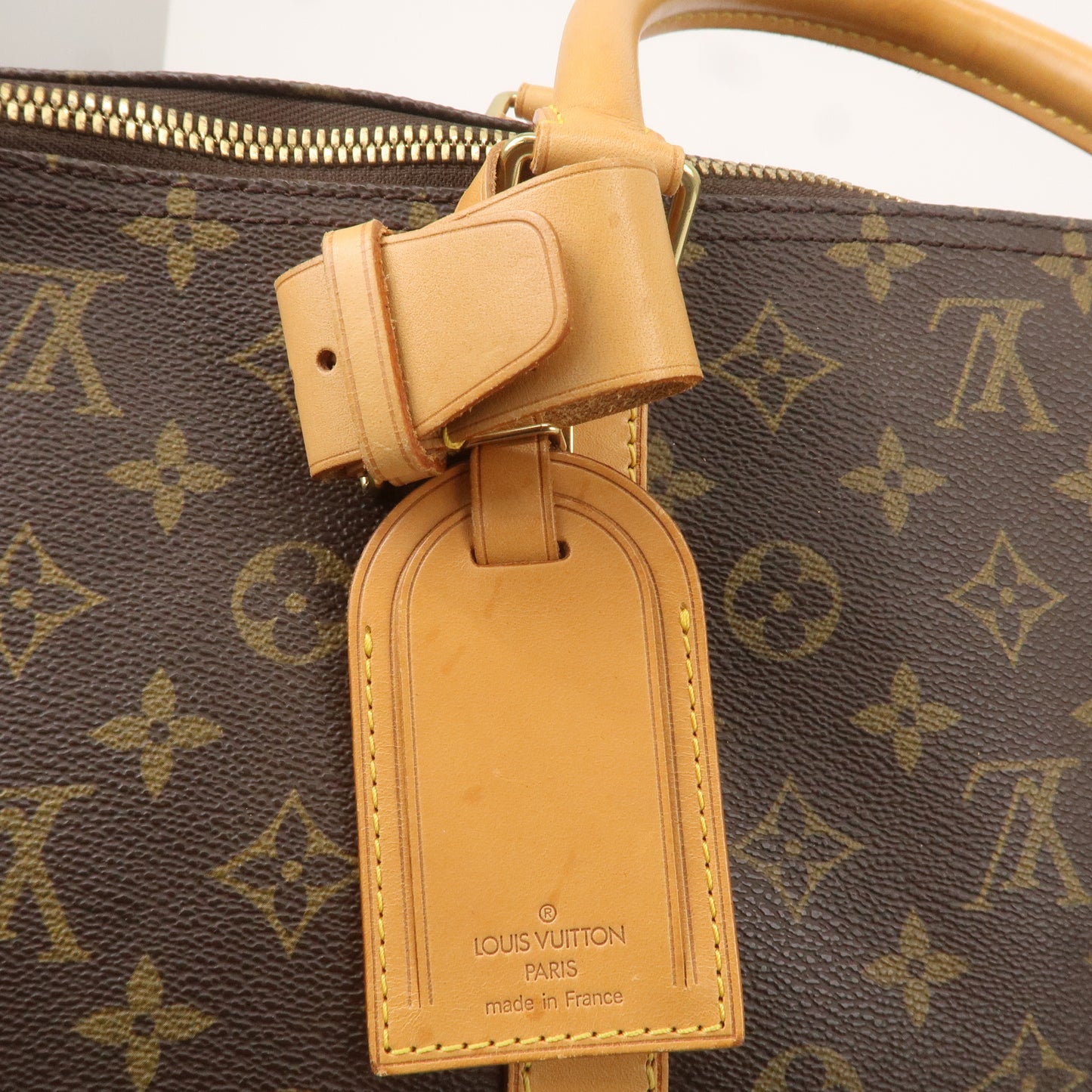 Louis Vuitton Monogram Keep All 60 Boston Bag Brown M41422