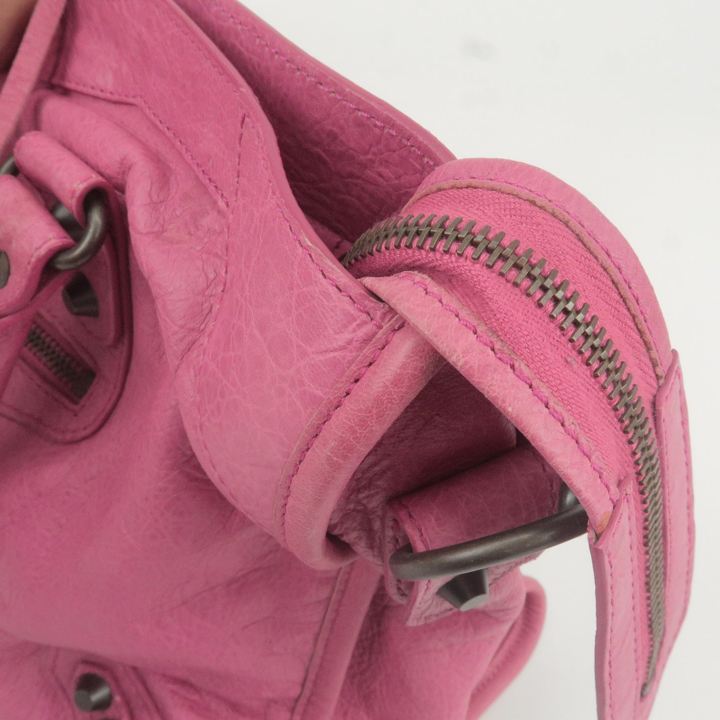 Bag - Pink - Hand - 115748 – dct - 2Way - New Graffiti Shoulder Bag -  BALENCIAGA - Giant - Leather - ep_vintage luxury Store - City