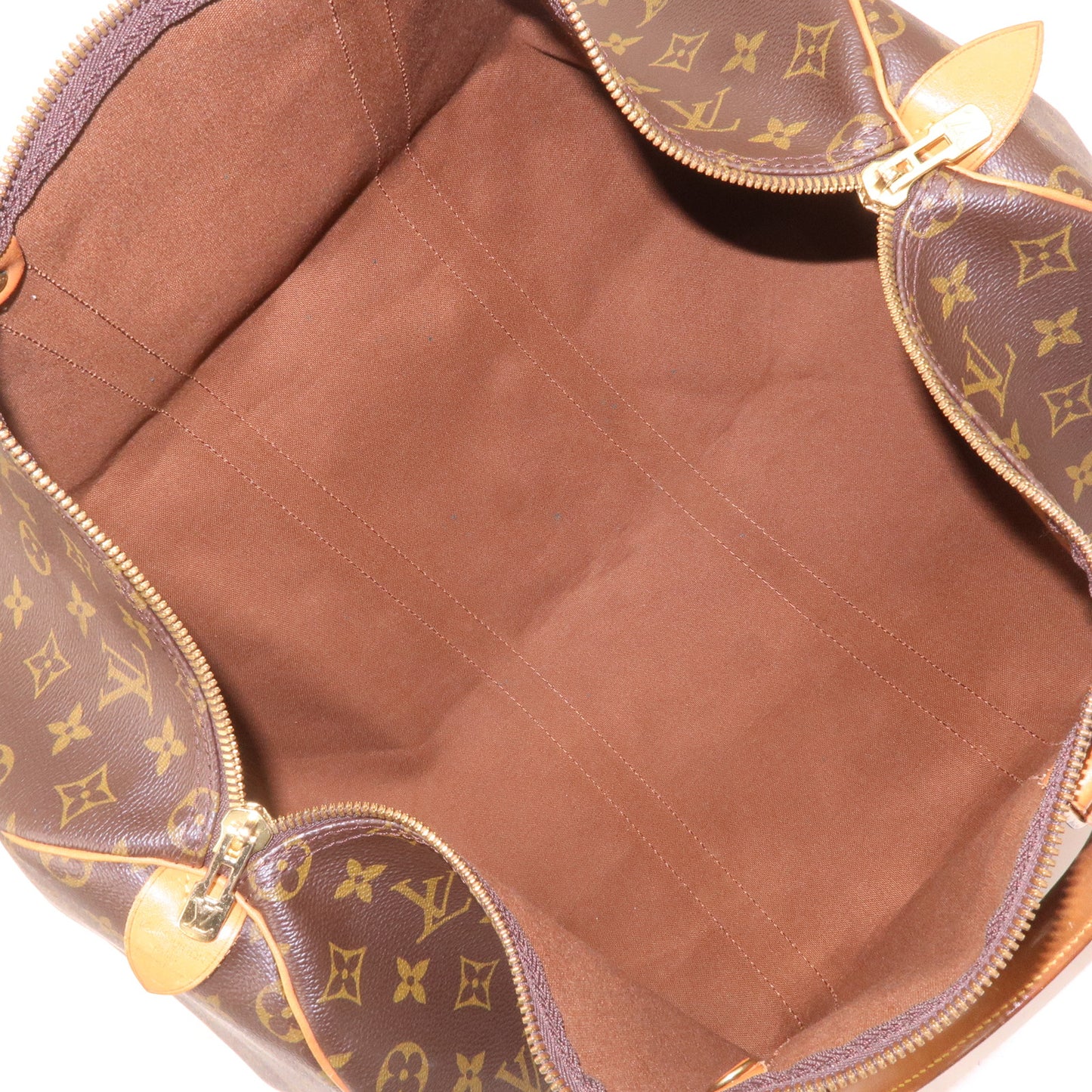 Louis Vuitton Monogram Keep All 50 Boston Bag Brown M41426