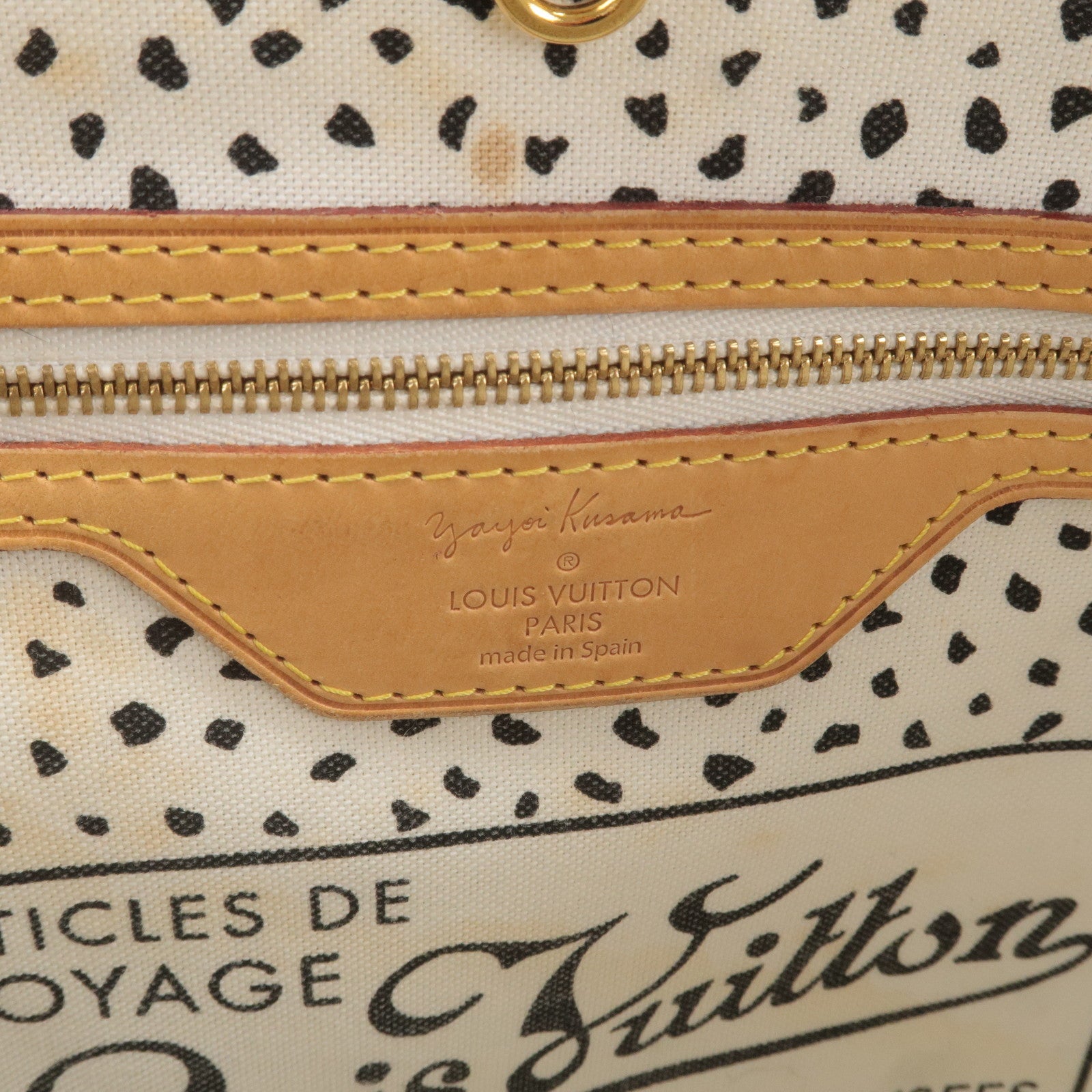 Louis Vuitton + Yayoi Kusama Neverfull Dots Medium New in Box