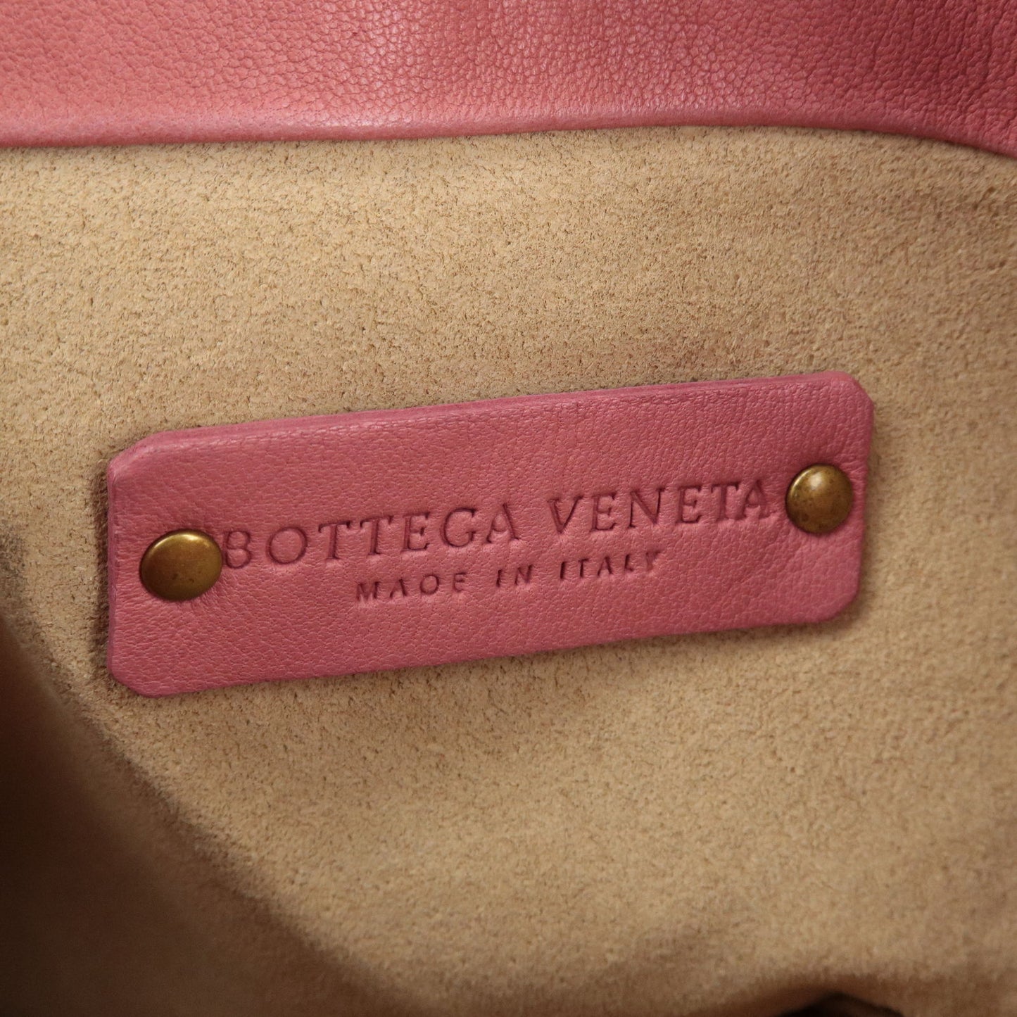 BOTTEGA-VENETA-Intrecciato-Leather-Tote-Bag-Pink-162937 – dct