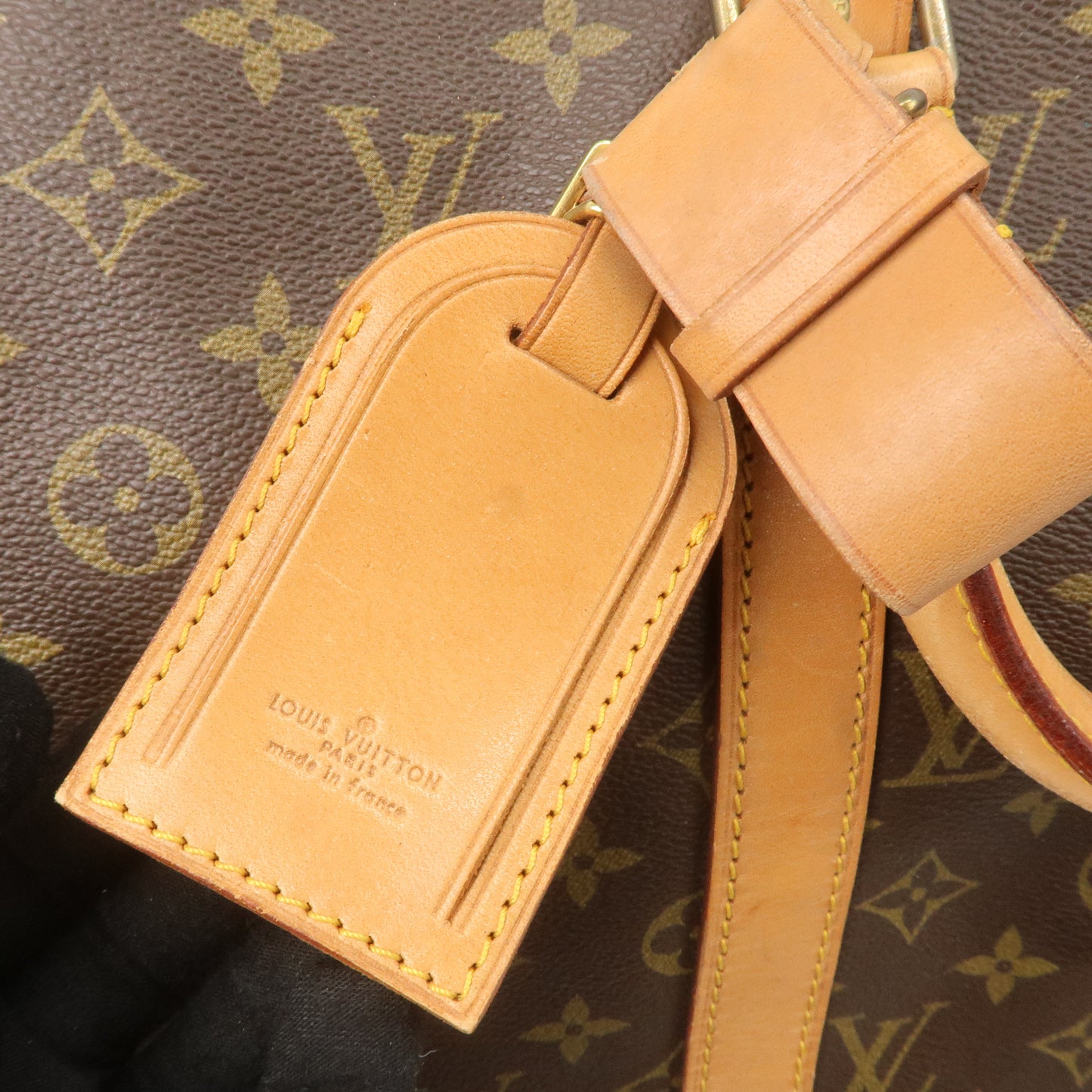 Louis Vuitton Monogram Keep All 50 Boston Bag Brown M41426